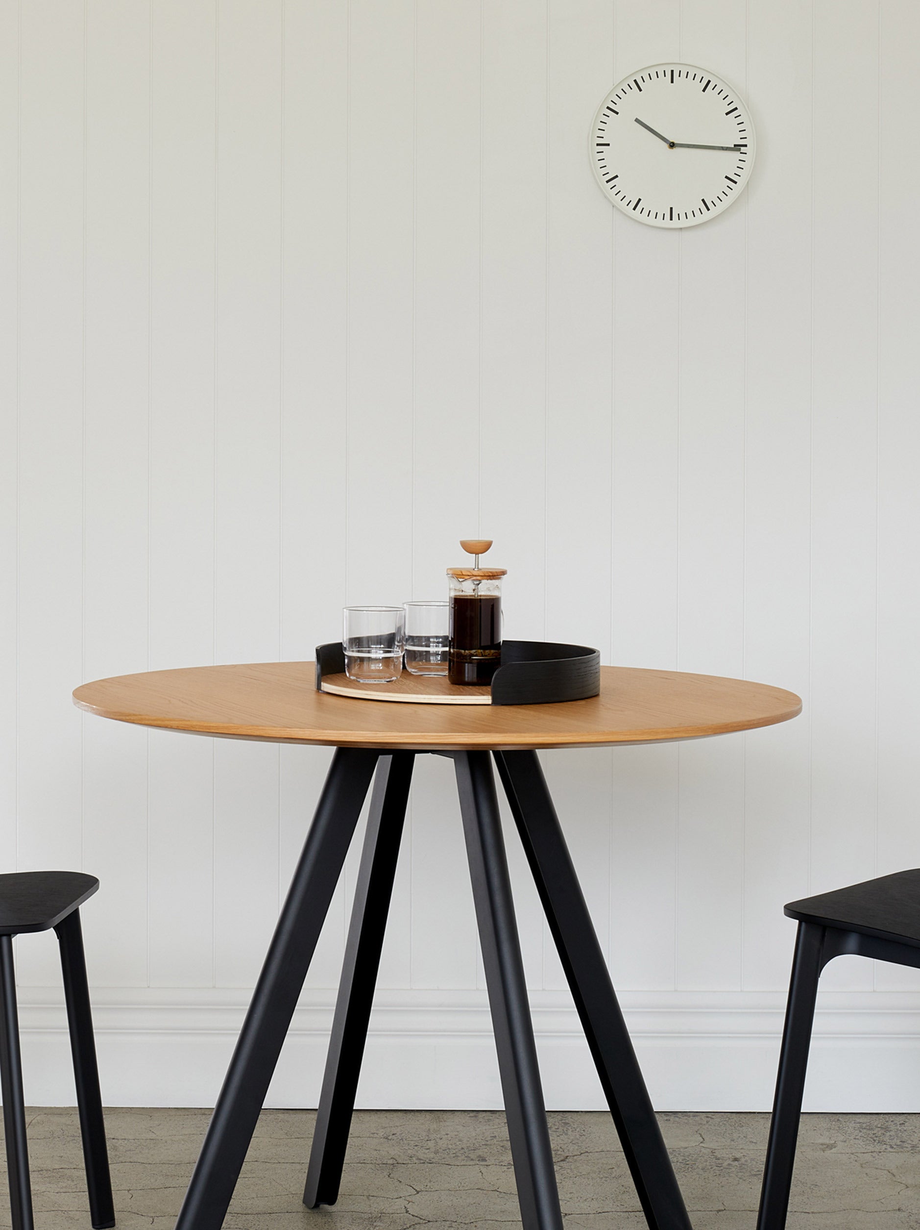 Segment Tray Black/Natural Oak / Small