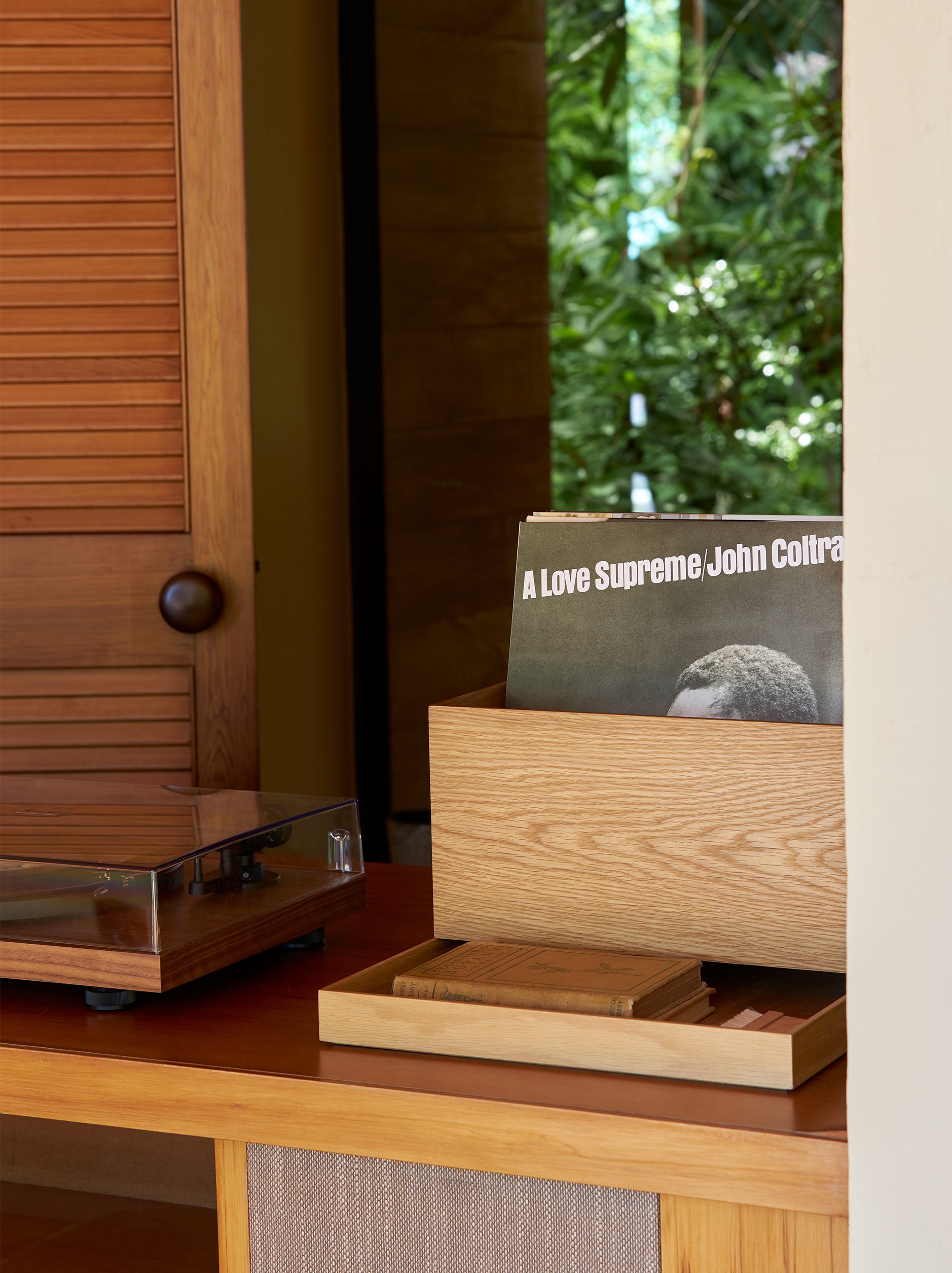 Oku Storage Lid/Tray Natural Oak / Large