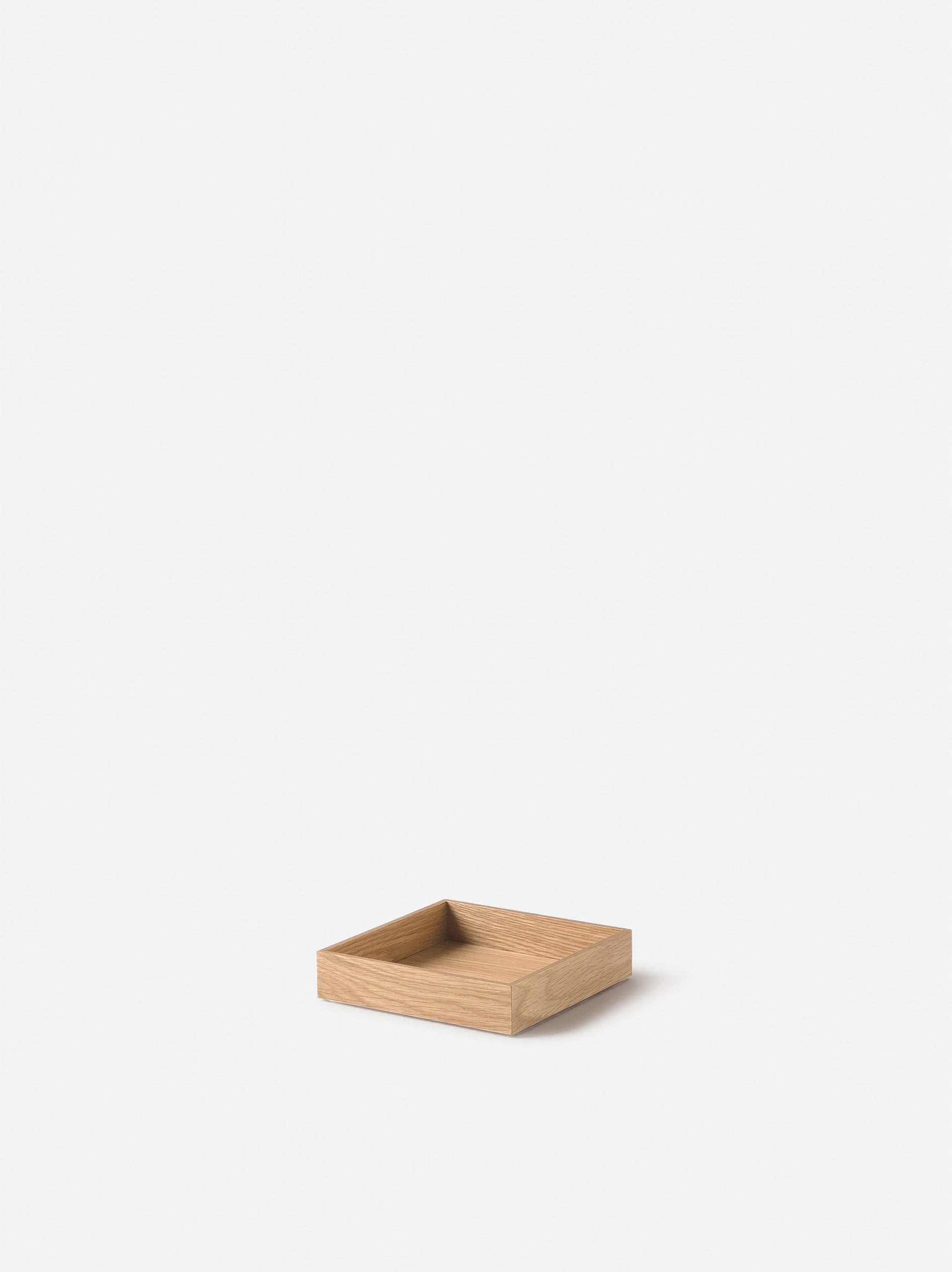 Oku Storage Lid/Tray Natural Oak / Small