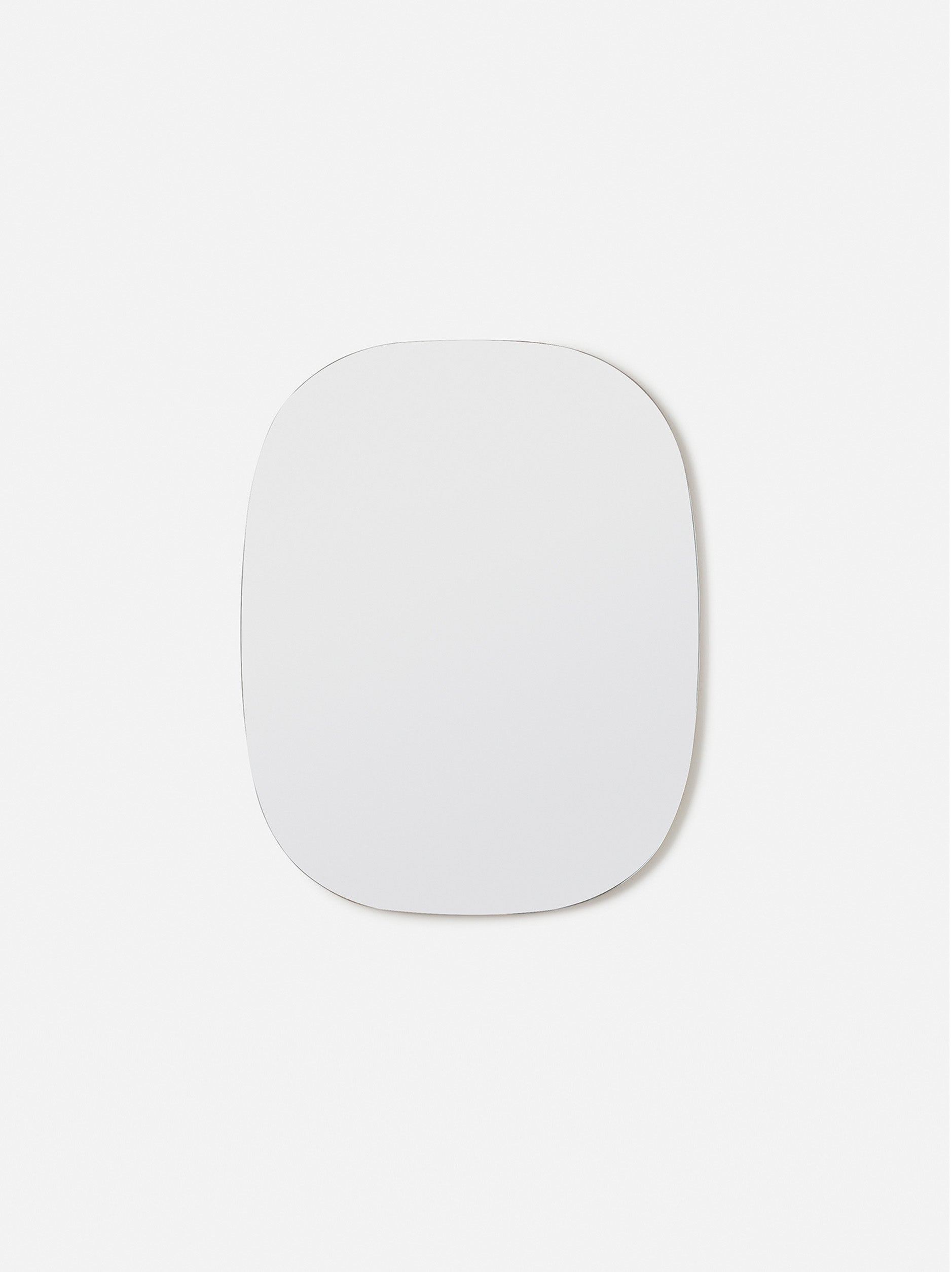 Oval Wall Mirror Natural Oak / Large