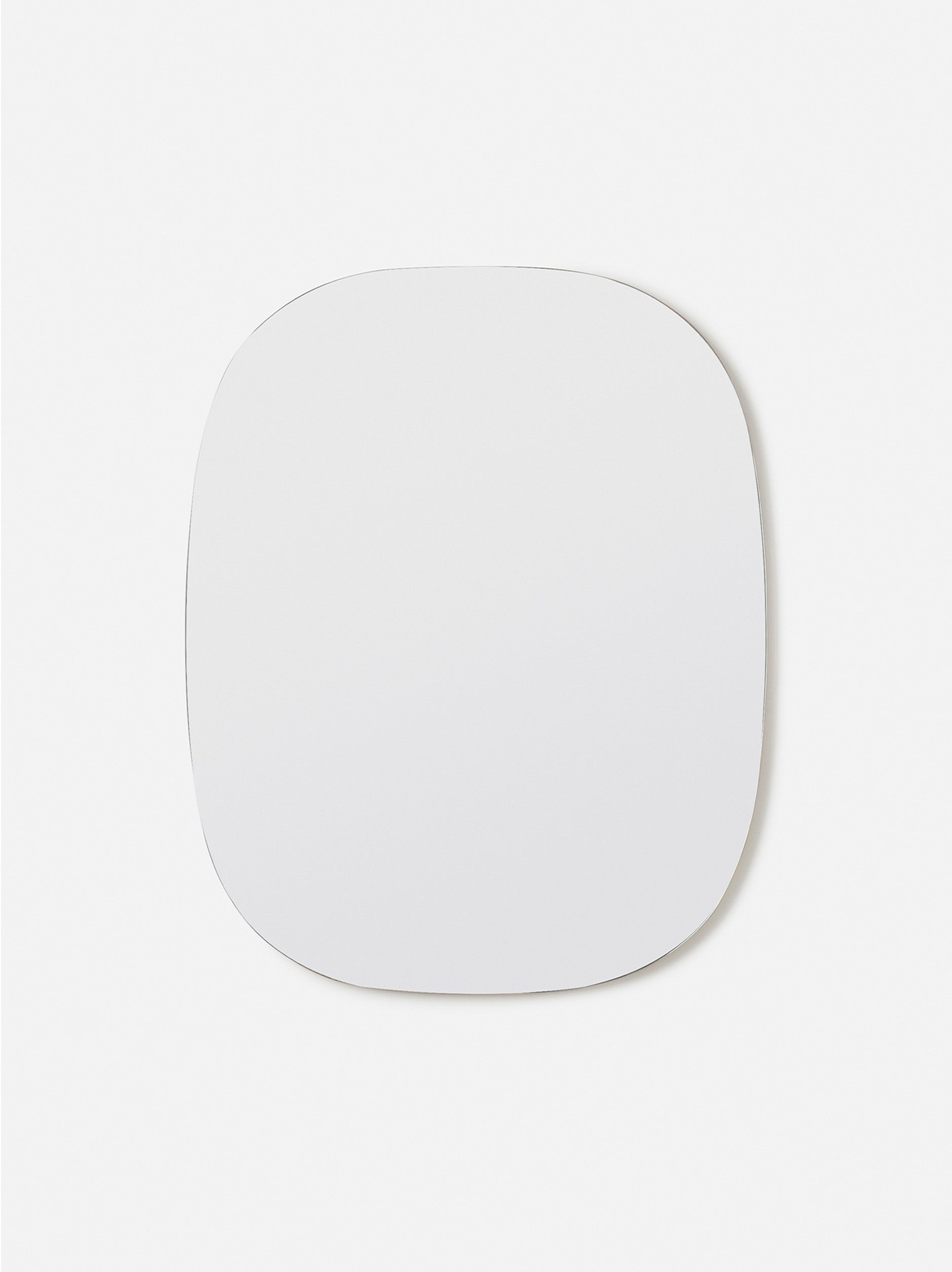 Oval Wall Mirror Natural Oak / X-Large