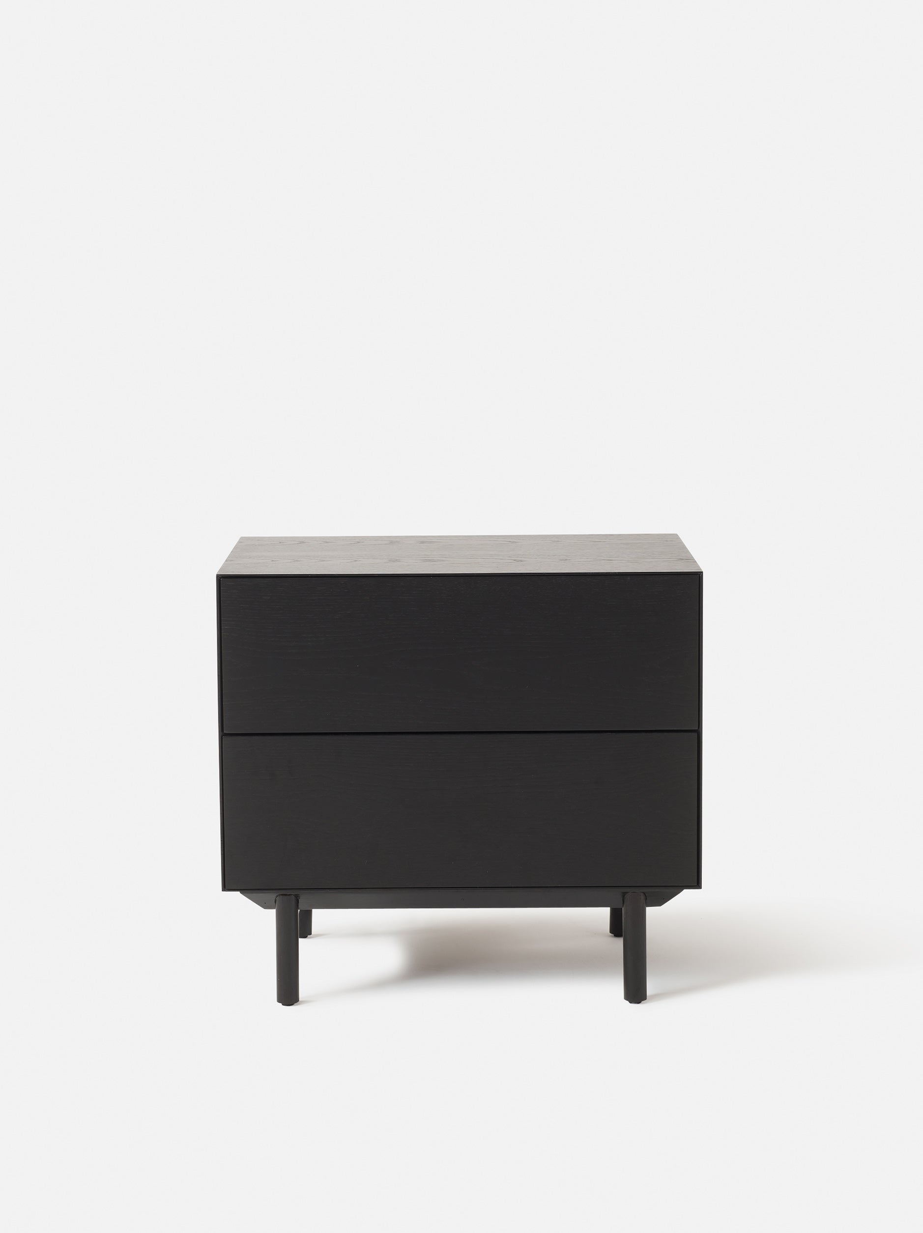Compound Bedside Cabinet Black / One Size
