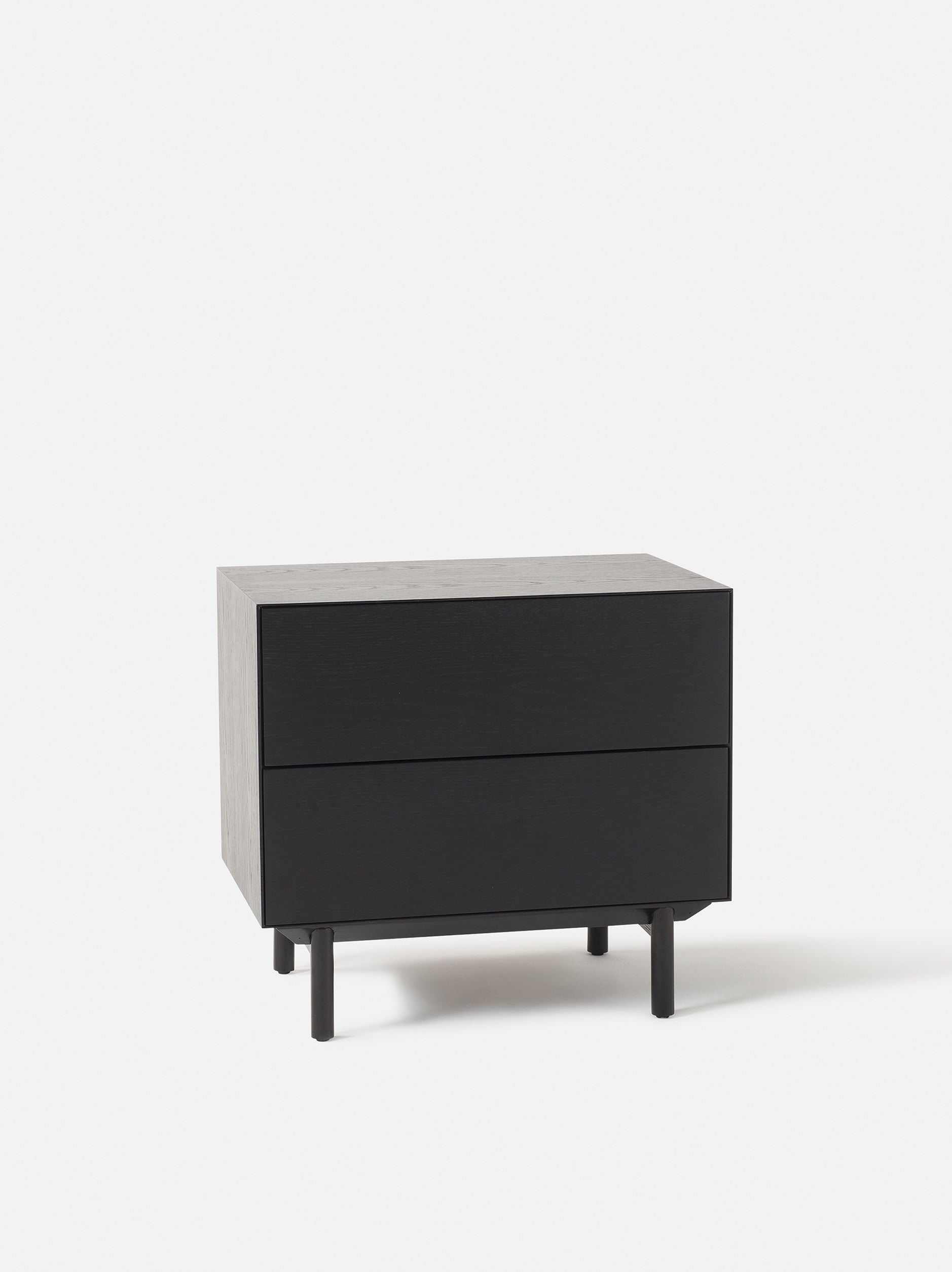 Compound Bedside Cabinet Black / One Size