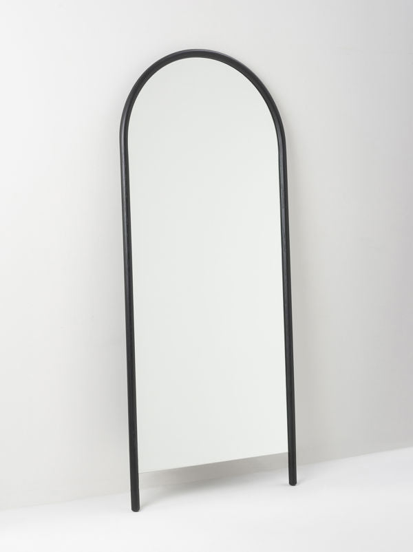 Arc Full Length Mirror Black / Wide