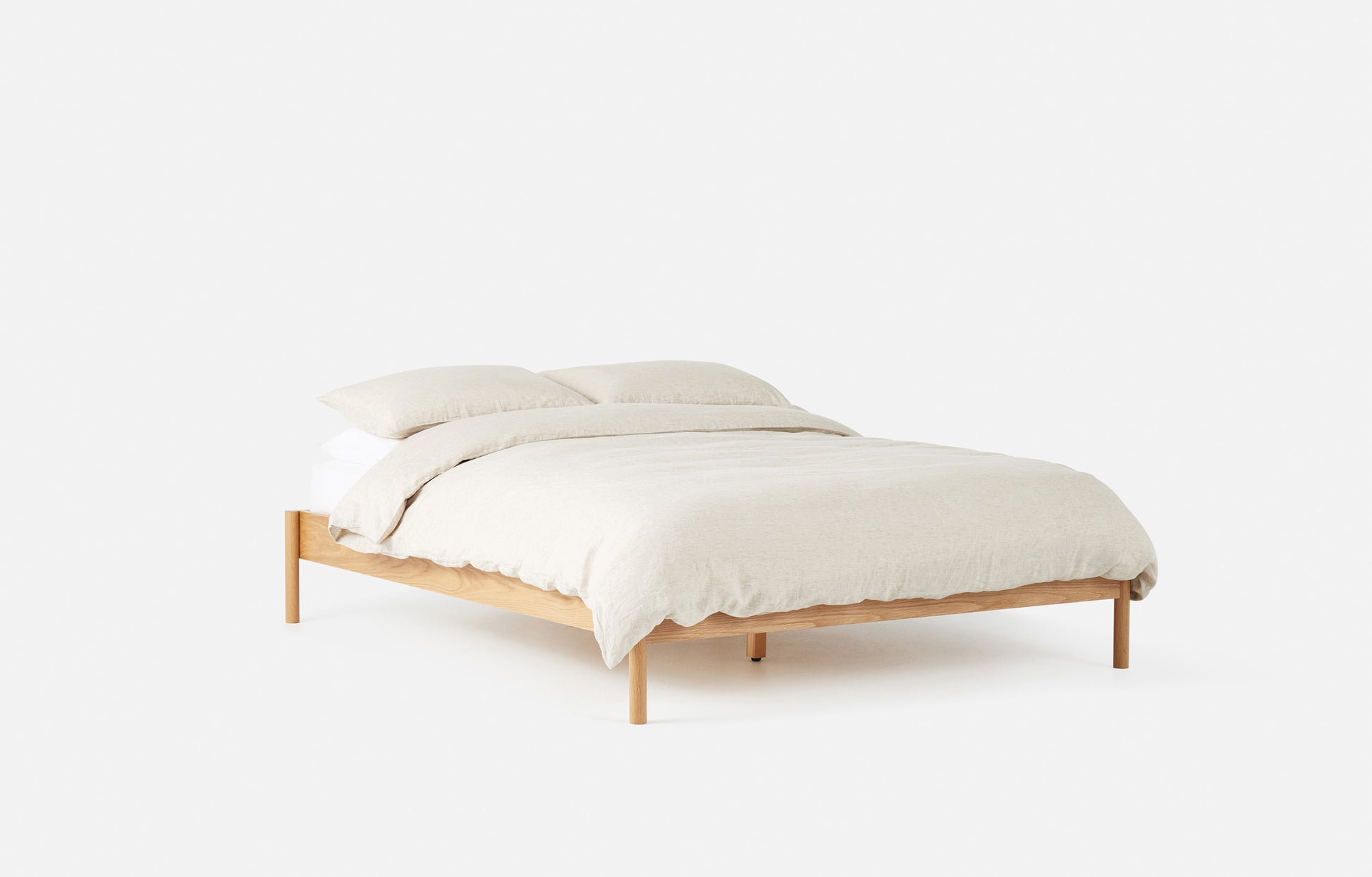 Arc Bed Base Natural / King
