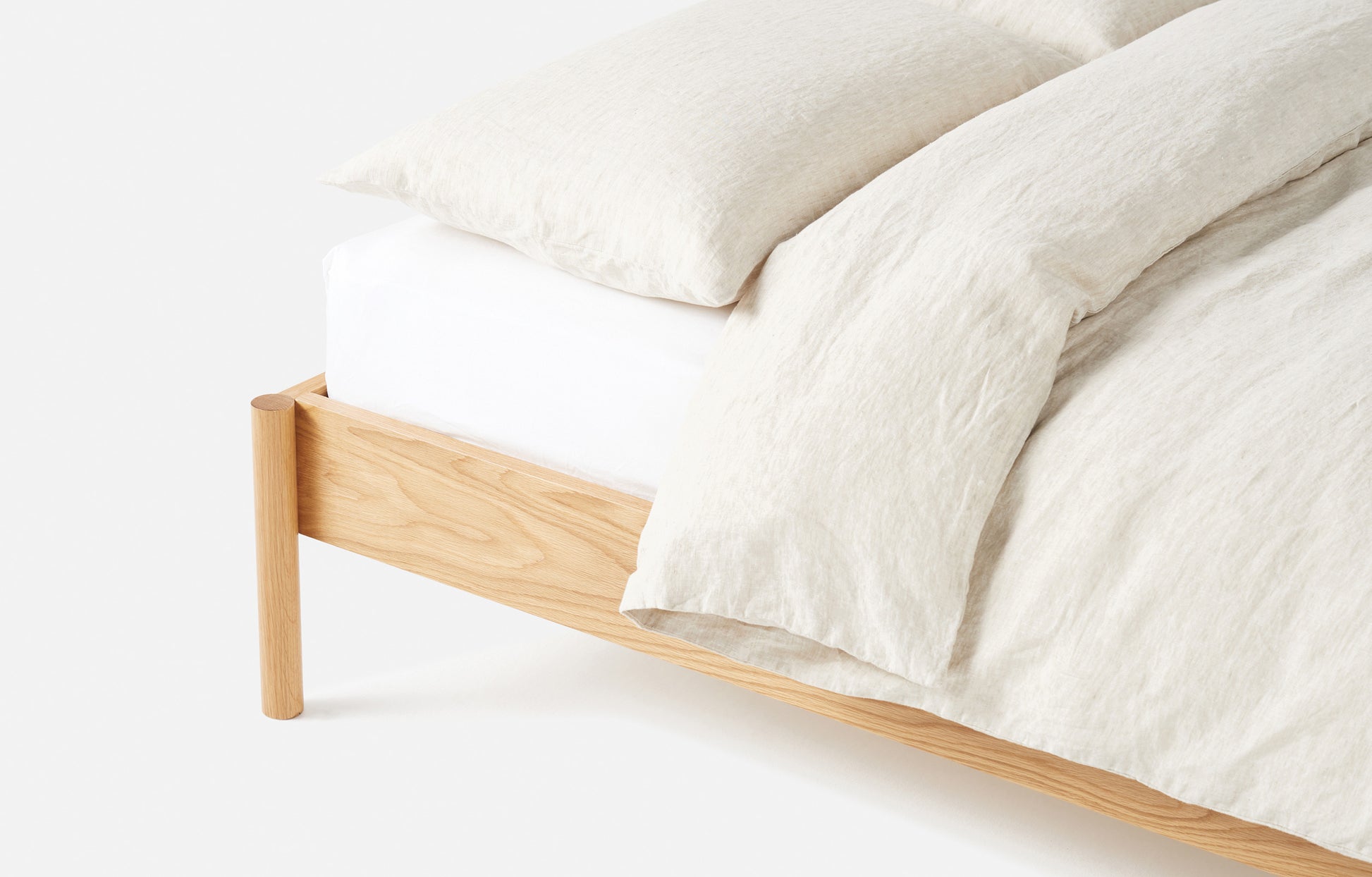 Arc Bed Base Natural / King