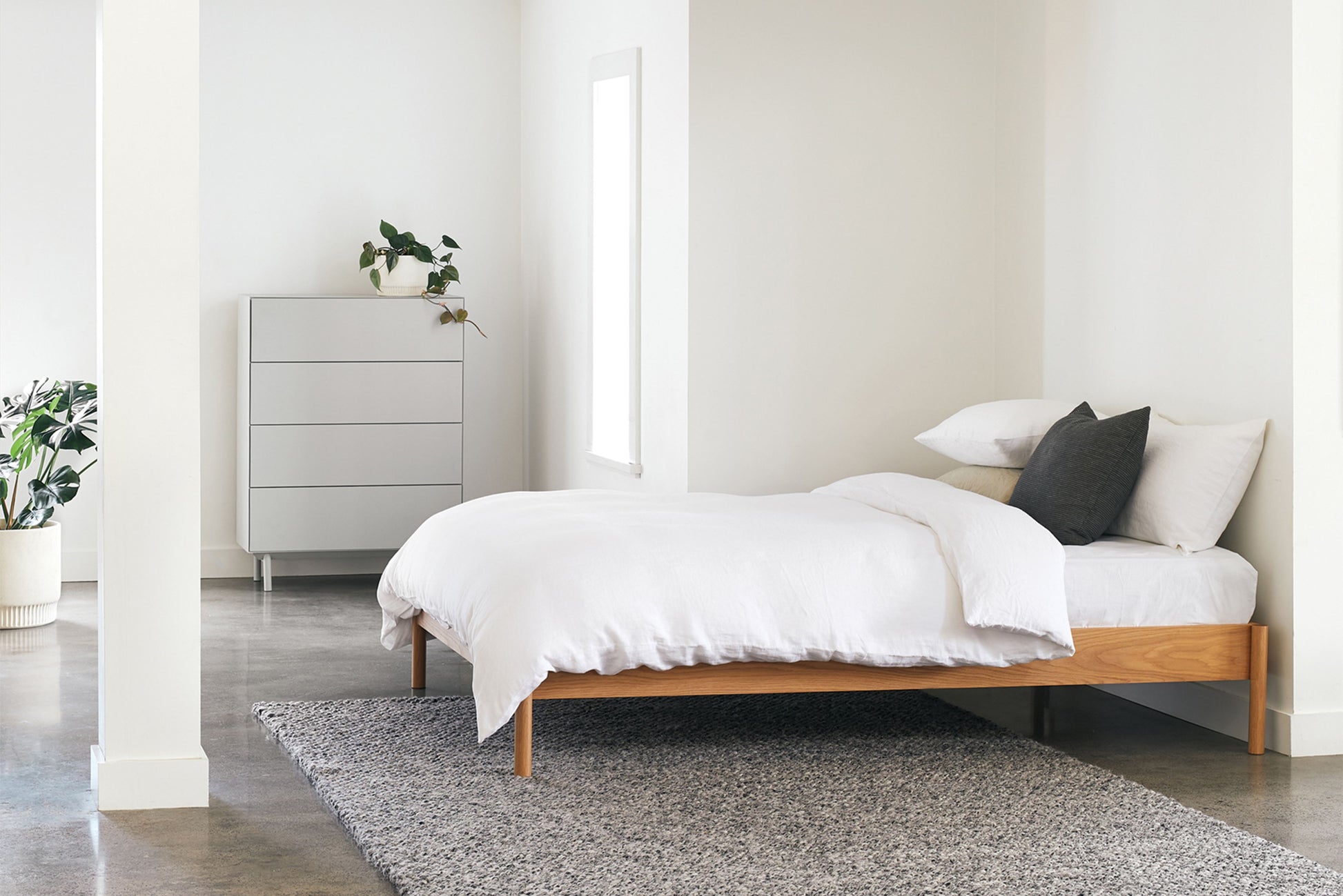 Arc Bed Base Natural / Queen