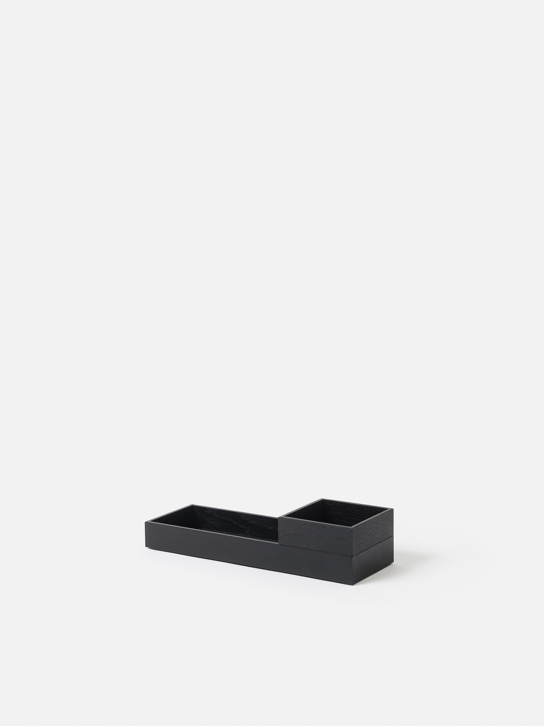 Oku Office Lid/Tray Black / Small
