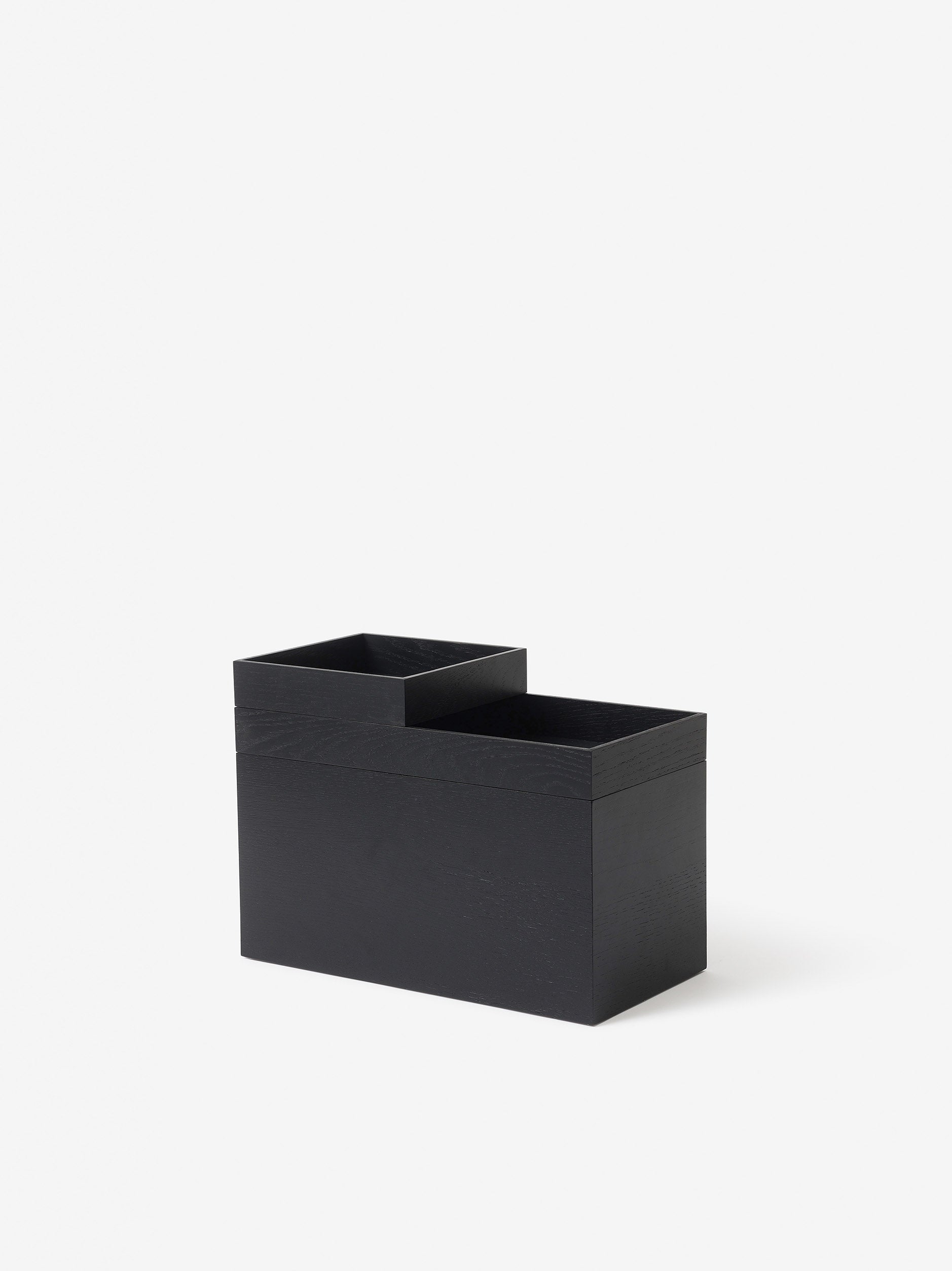 Oku Office Lid/Tray Black / Small
