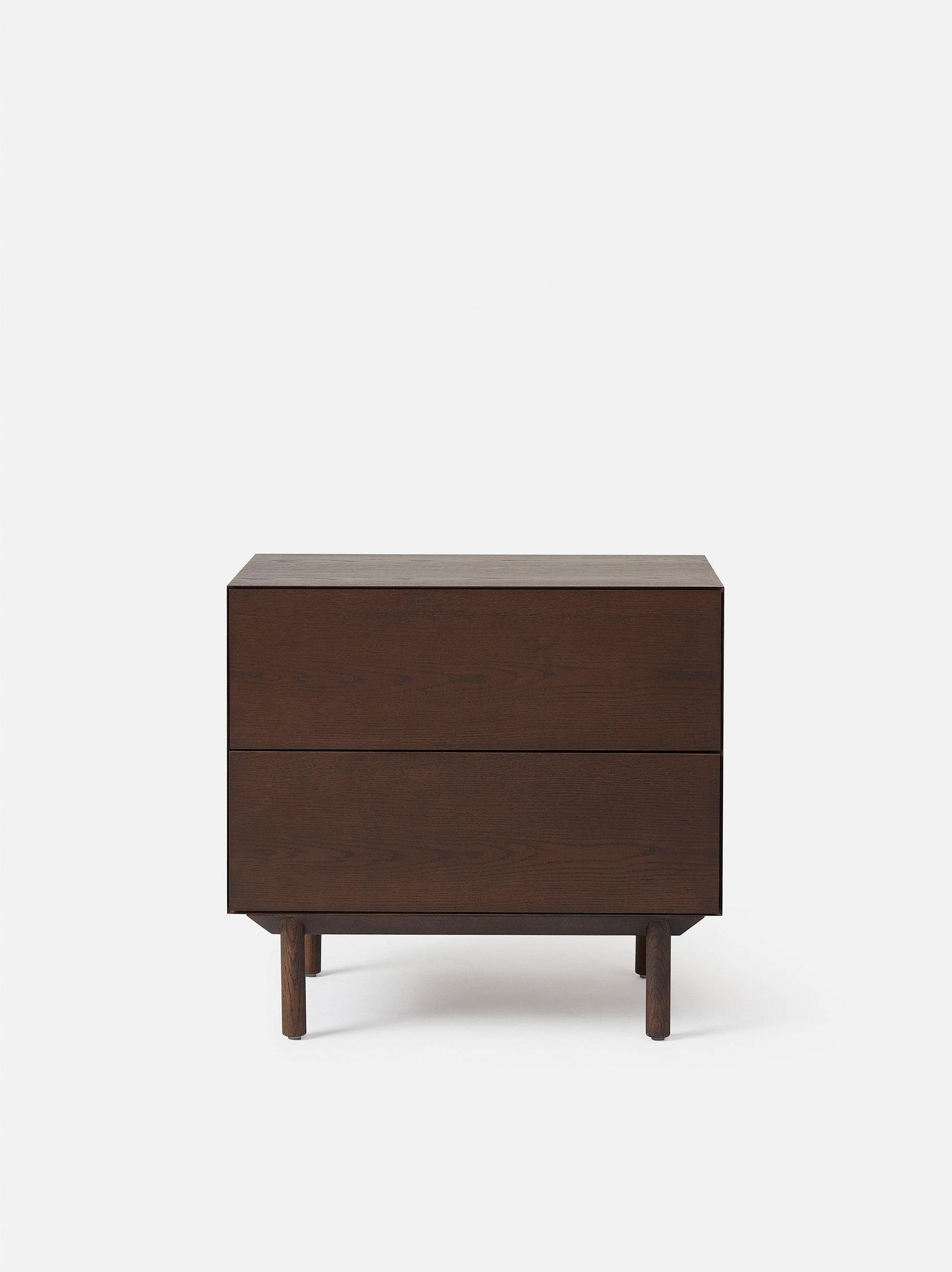 Compound Bedside Cabinet Dark Oak / One Size
