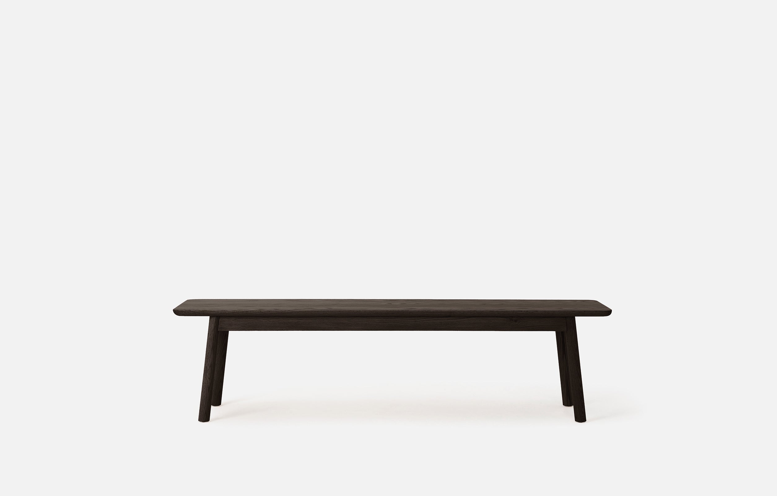 Radial Bench Smoked Oak / One Size