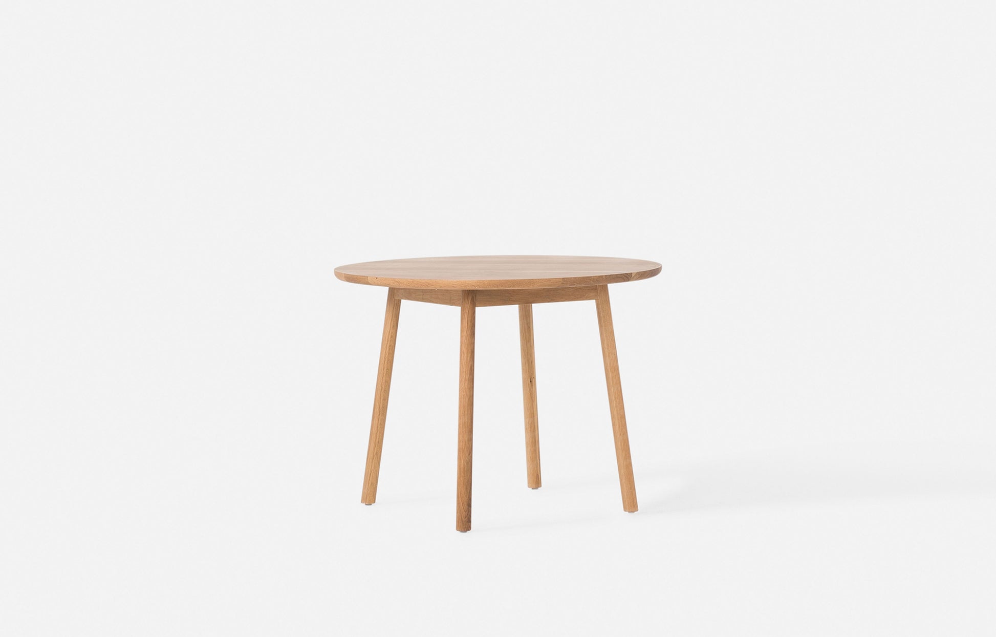 Radial Round Dining Table Oak / One Size