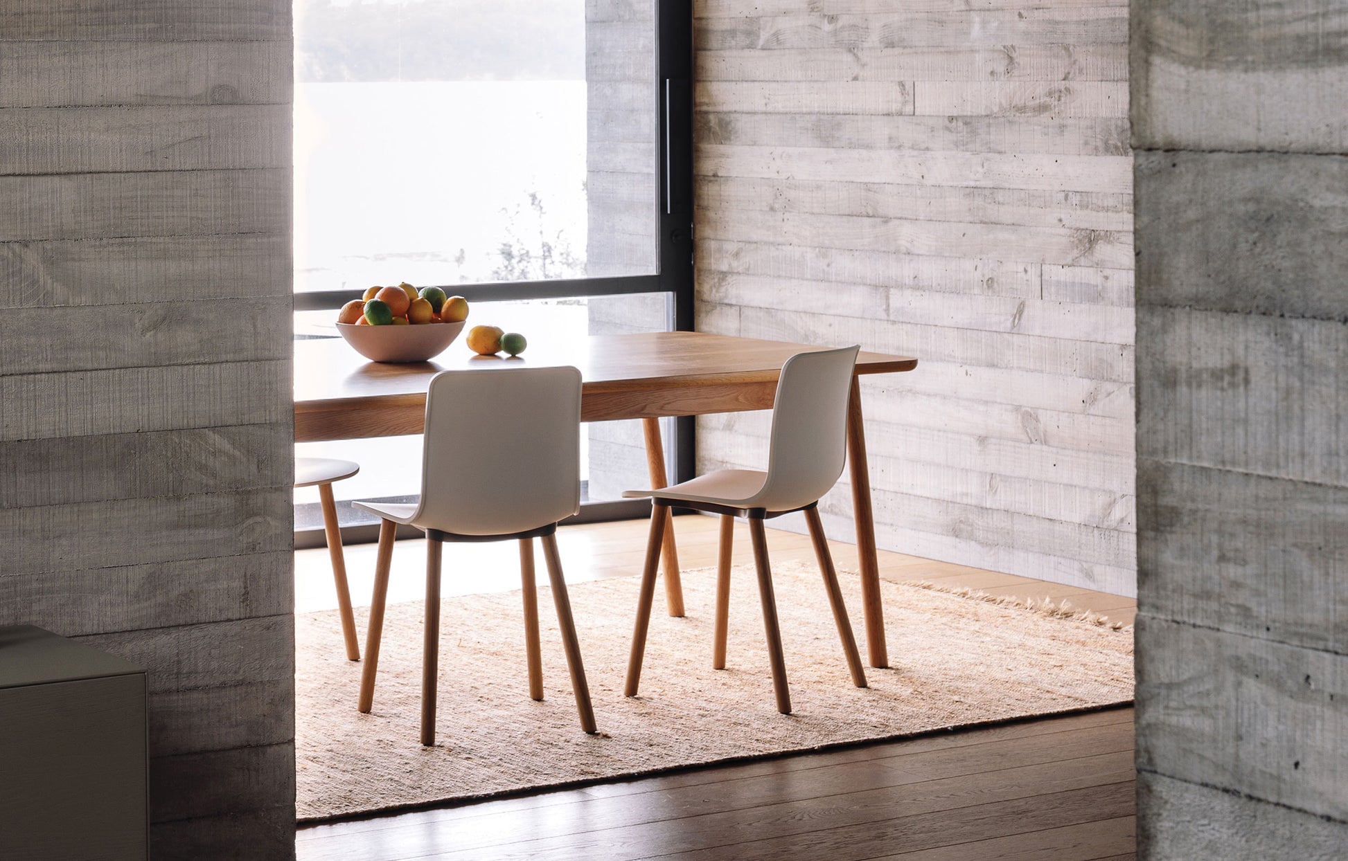 Radial Dining Table Natural Oak / 2.1m