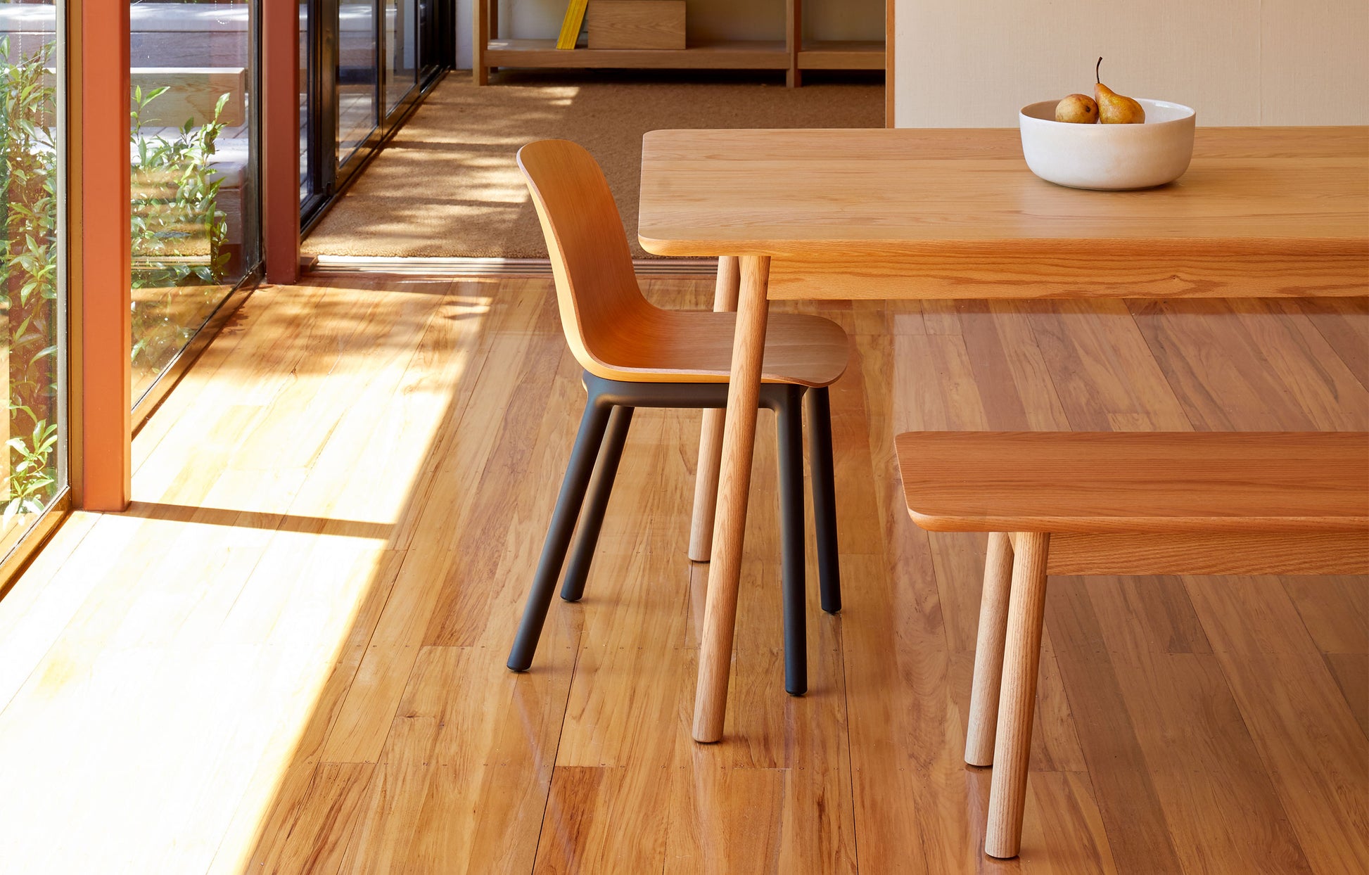 Radial Dining Table Natural / King