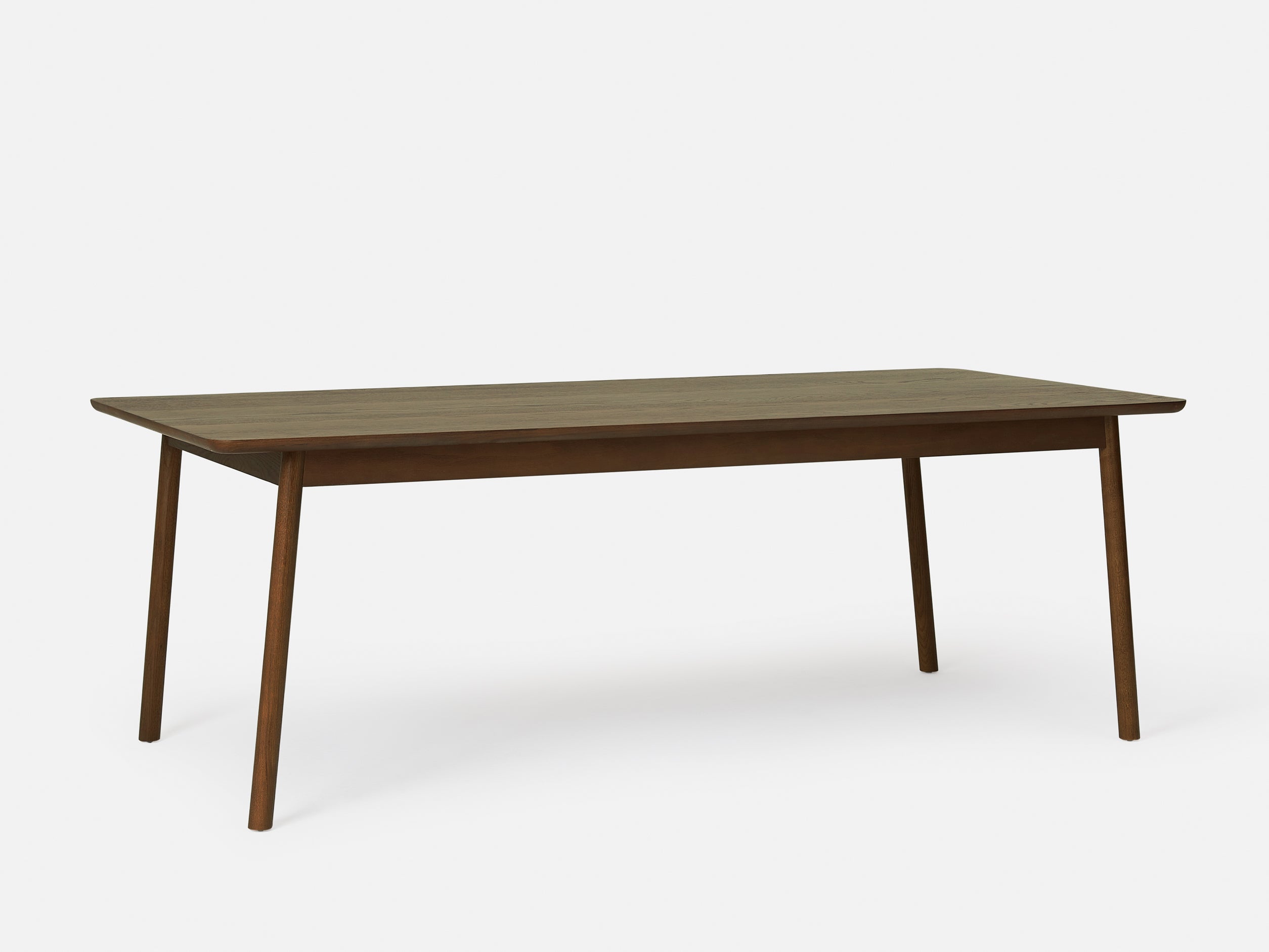 Radial Dining Table Smoked Oak / 1.8m