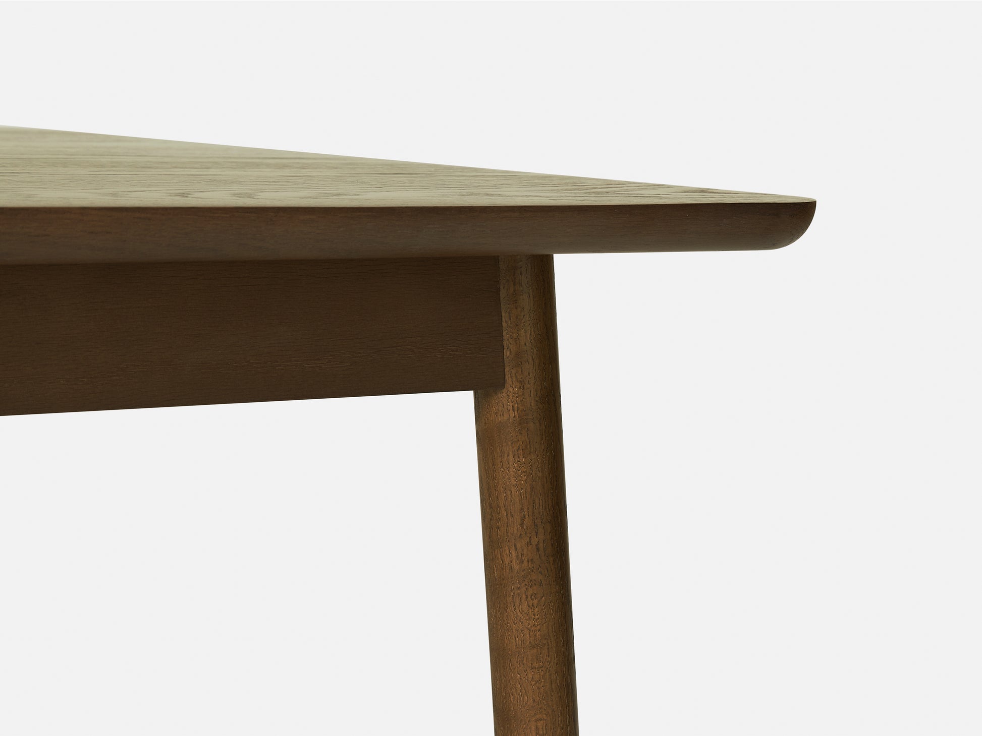 Radial Dining Table Smoked Oak / 1.8m