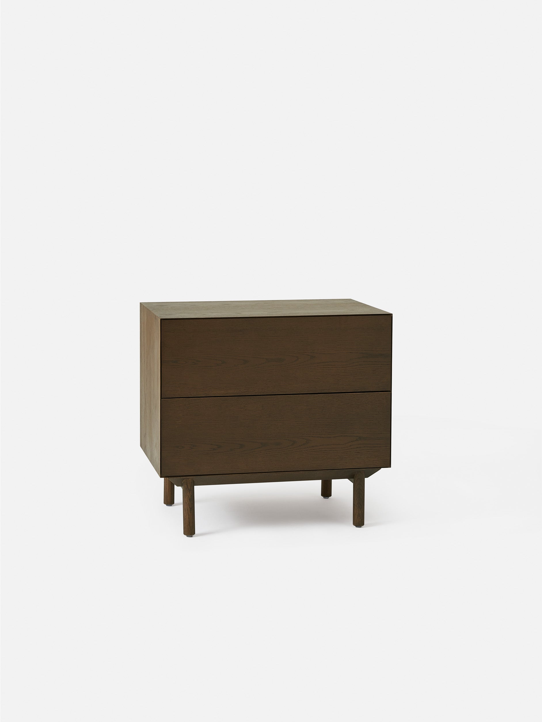 Compound Bedside Cabinet Smoked Oak / One Size