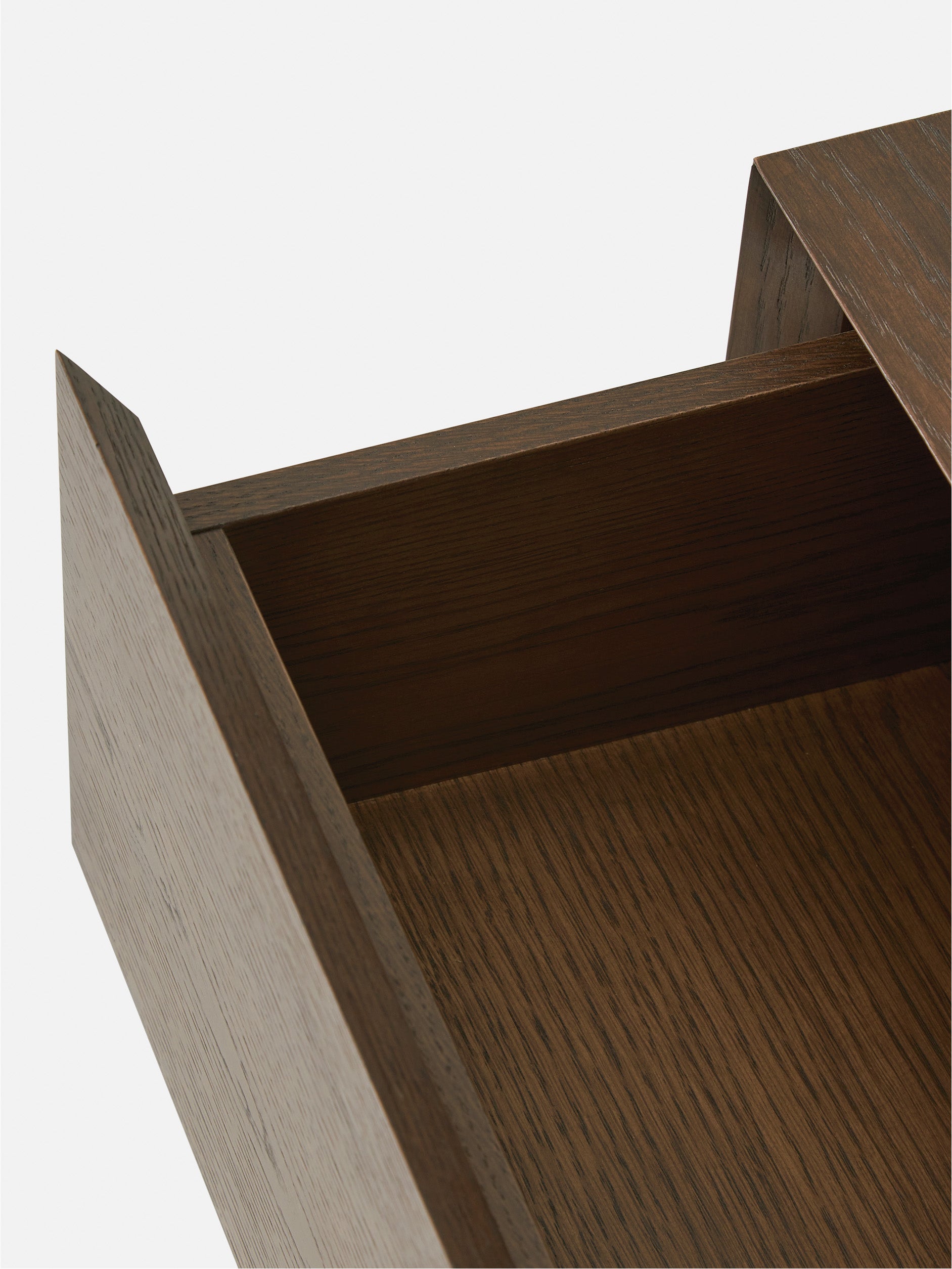 Compound Bedside Cabinet Smoked Oak / One Size