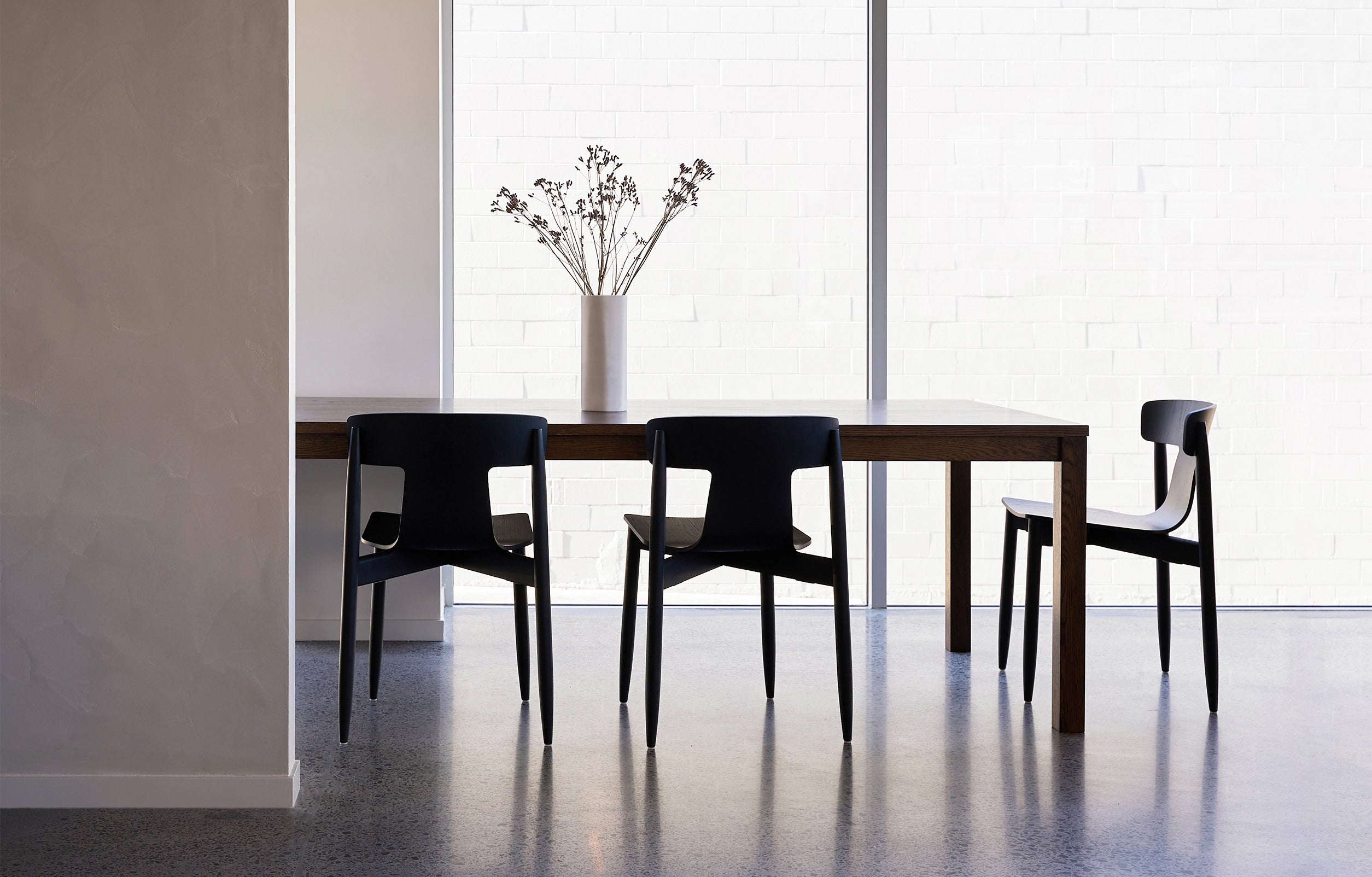 365 Dining Table Dark Oak / 260x100x73cmh