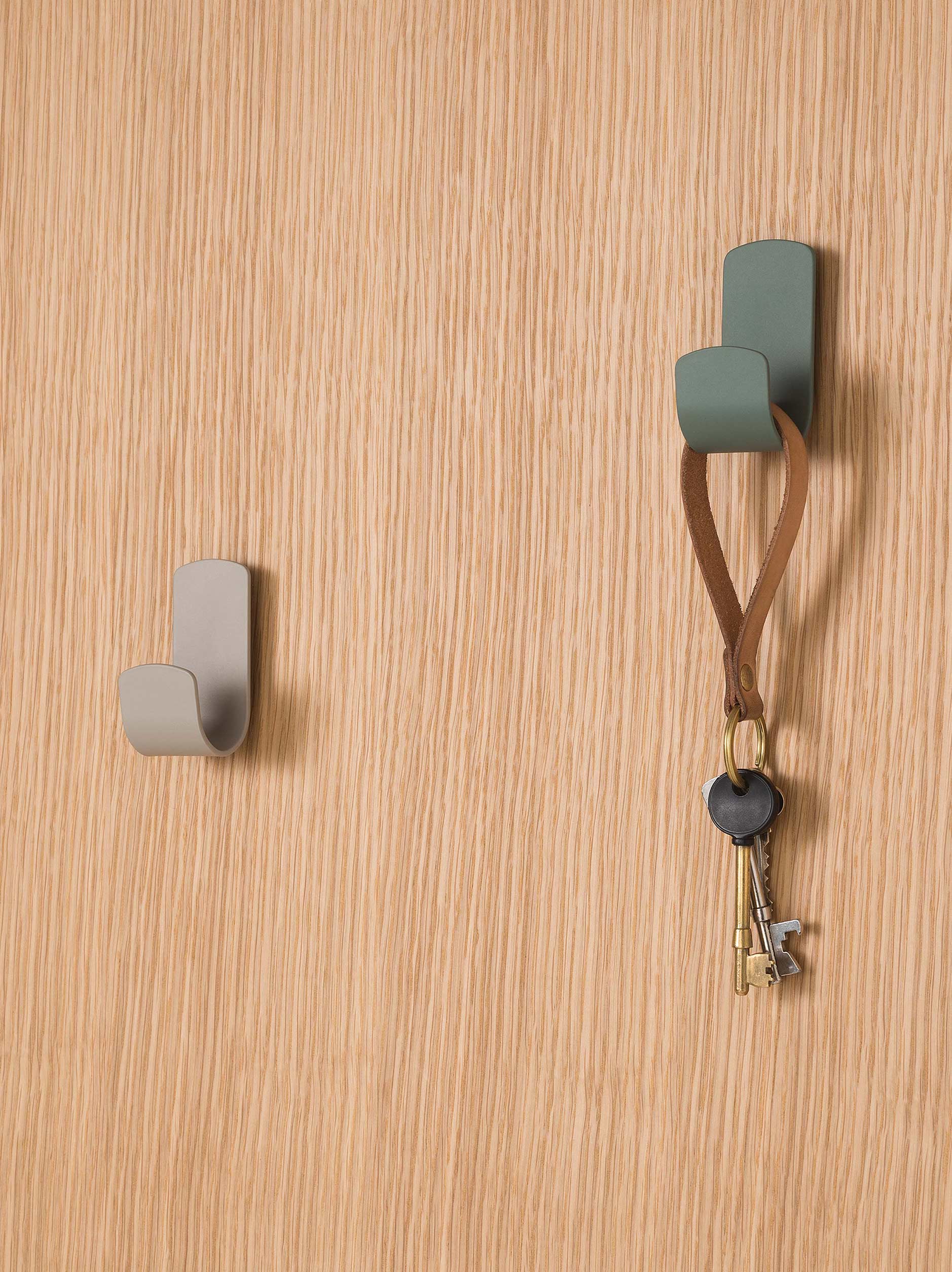 Koti Wall Hook Warm Grey / One Size