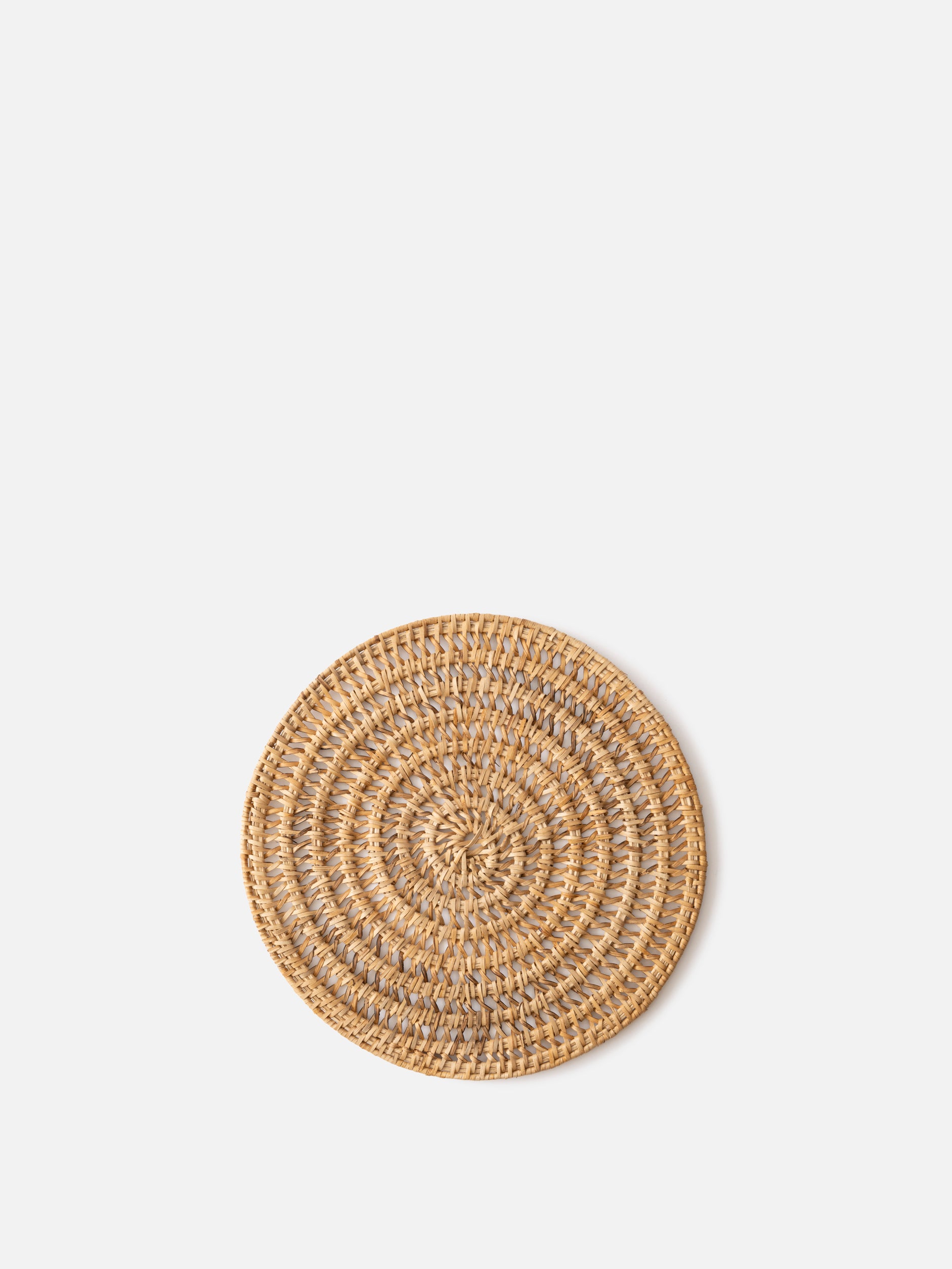 Rattan Round Placemat Natural / Small