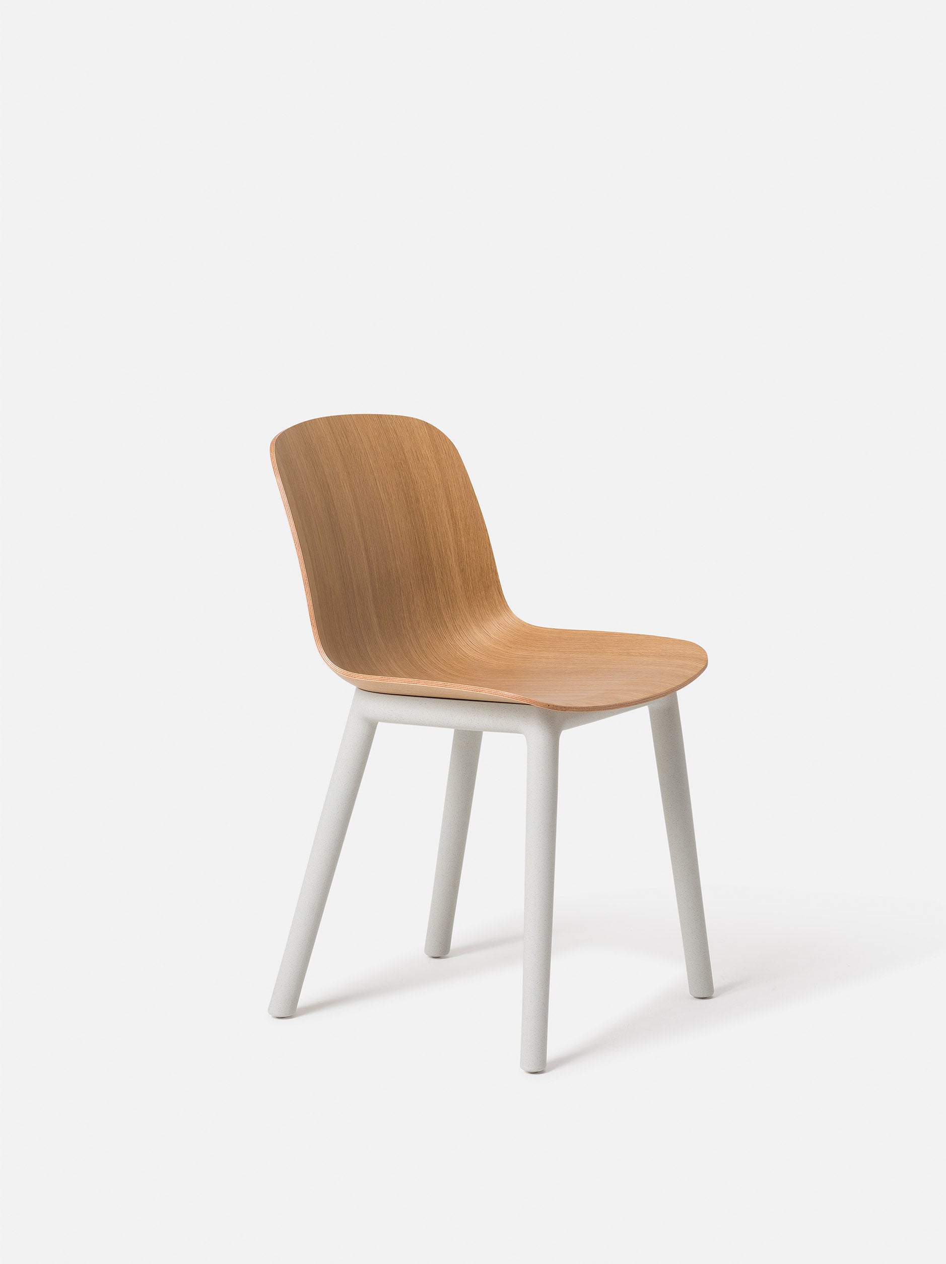 Acre Chair Eco Plastic Oak/Natural / One Size