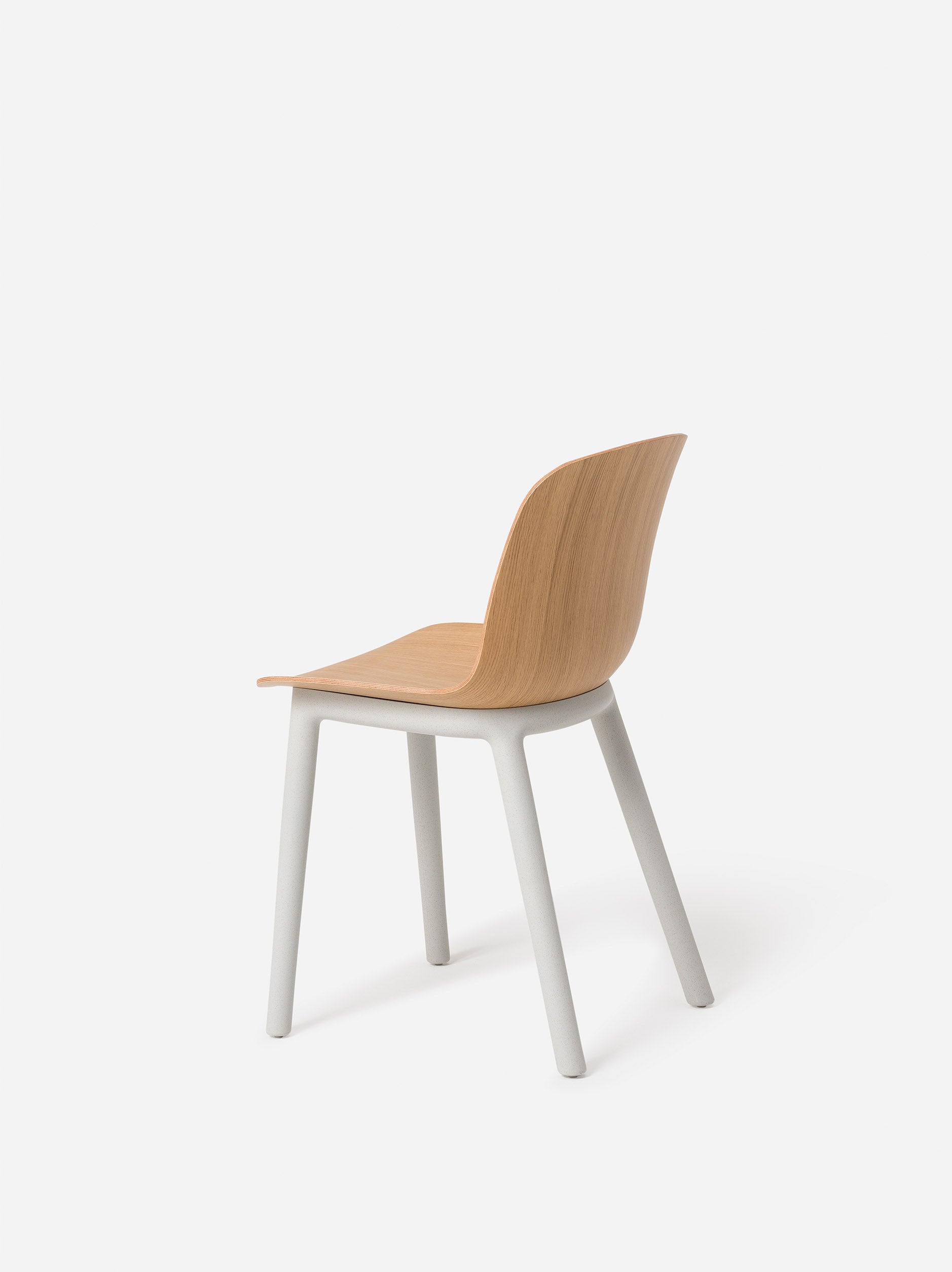 Acre Chair Eco Plastic Oak/Natural / One Size