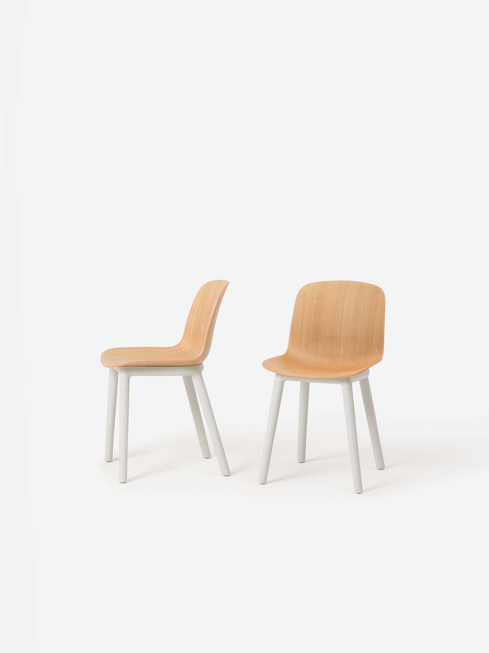 Acre Chair Eco Plastic Oak/Natural / One Size
