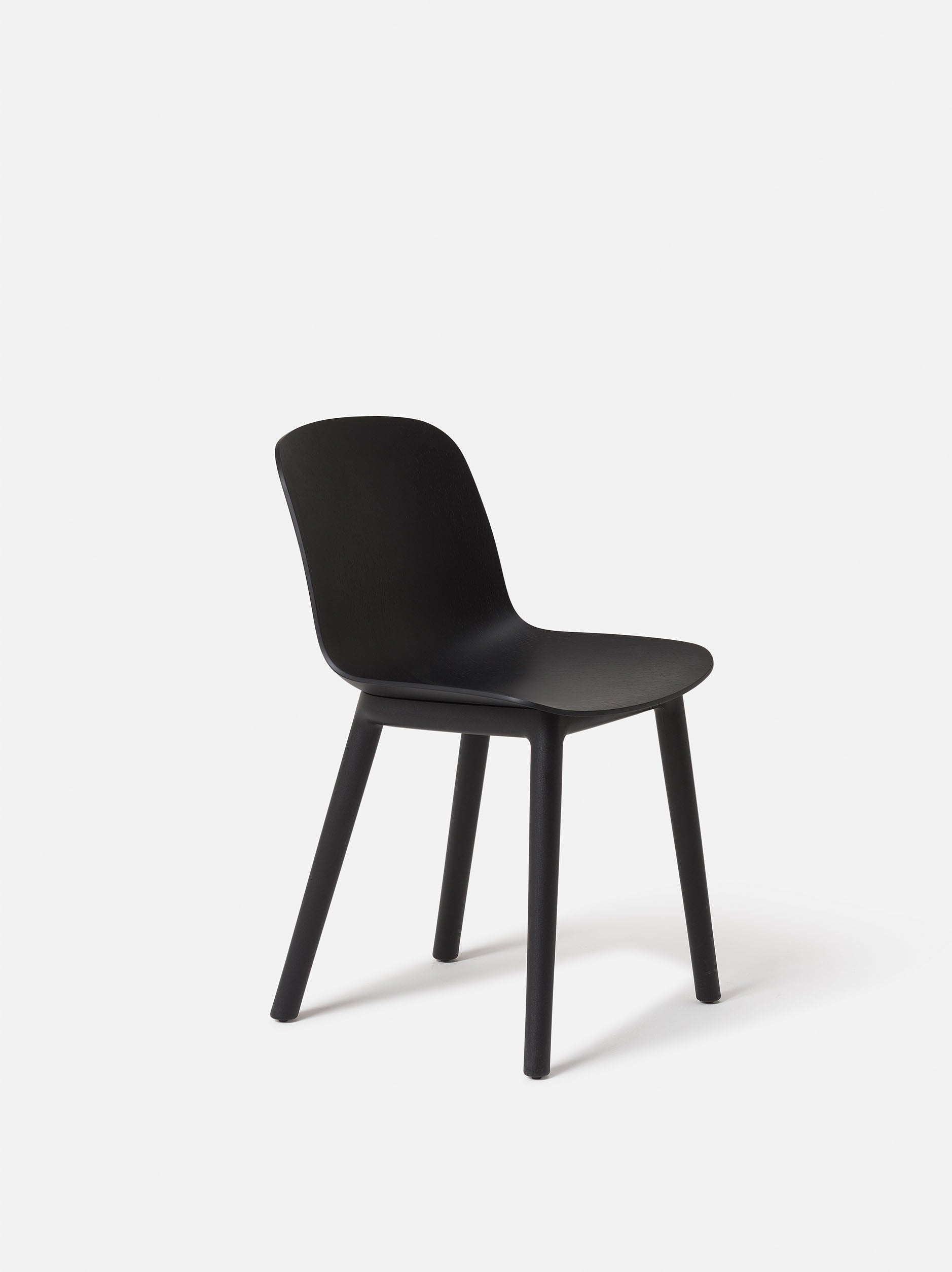 Acre Chair Eco Plastic Black Oak/Black / One Size
