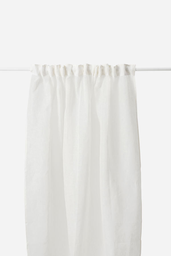 Linen Voile Curtain Ecru / Large
