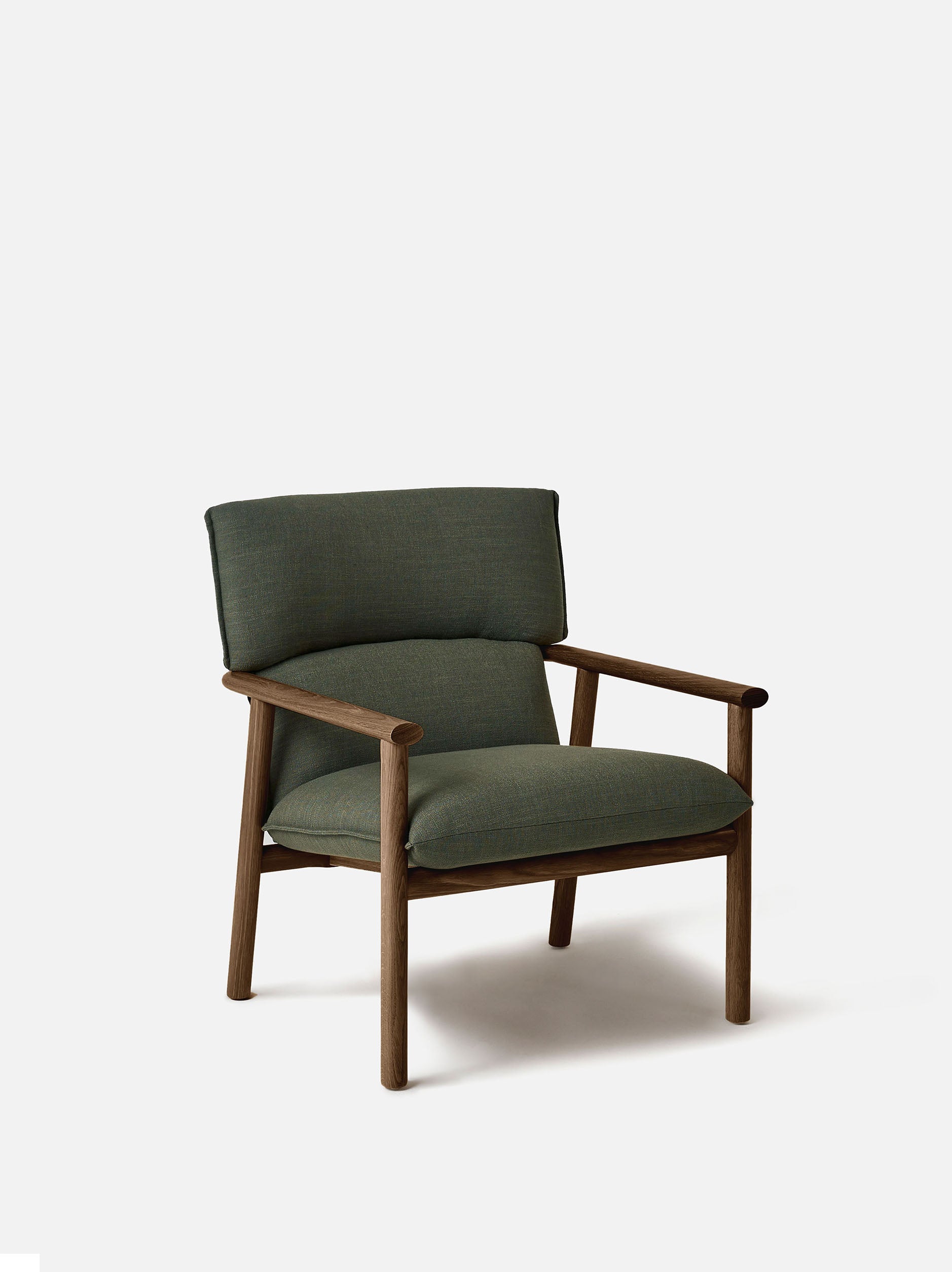 Label Armchair High Smoked Oak/Olive / High