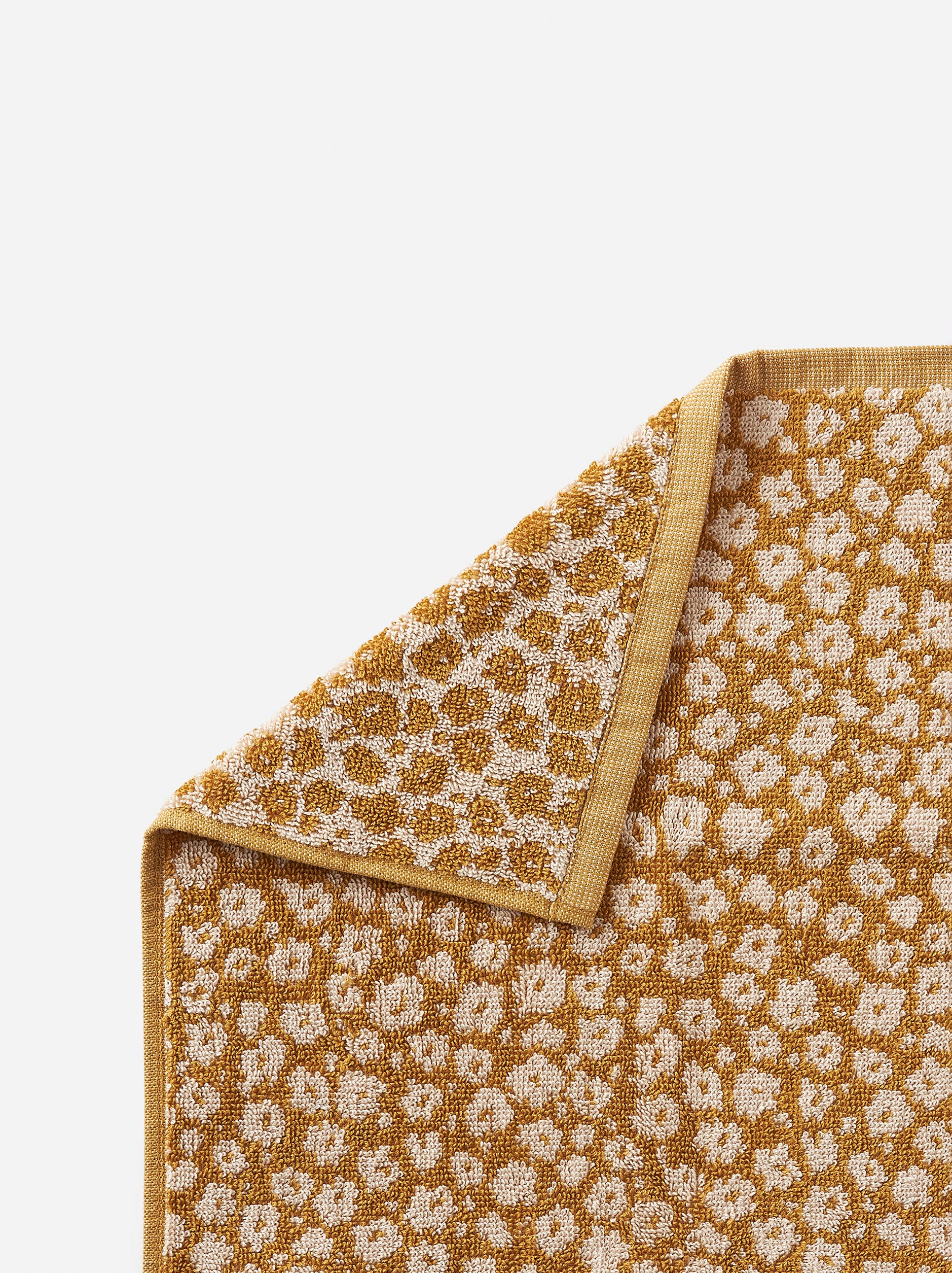 Forget Me Not Cotton Hand Towel Citron / Hand Towel