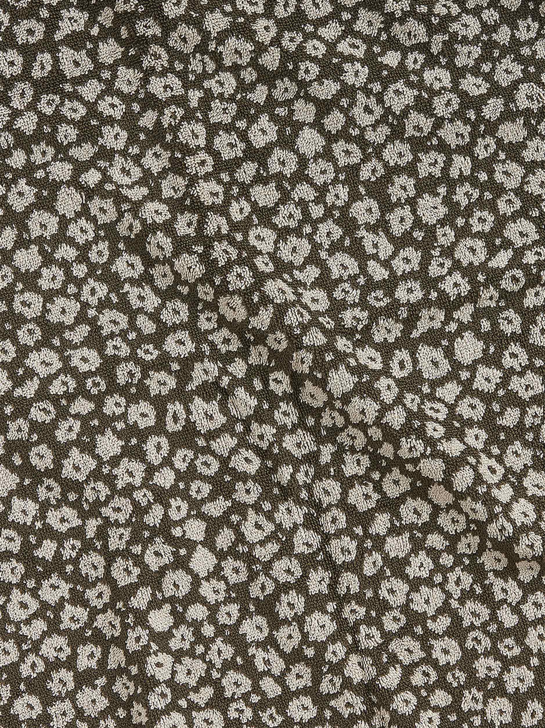 Forget Me Not Cotton Bath Towel Ivy/Oat / Bath Towel