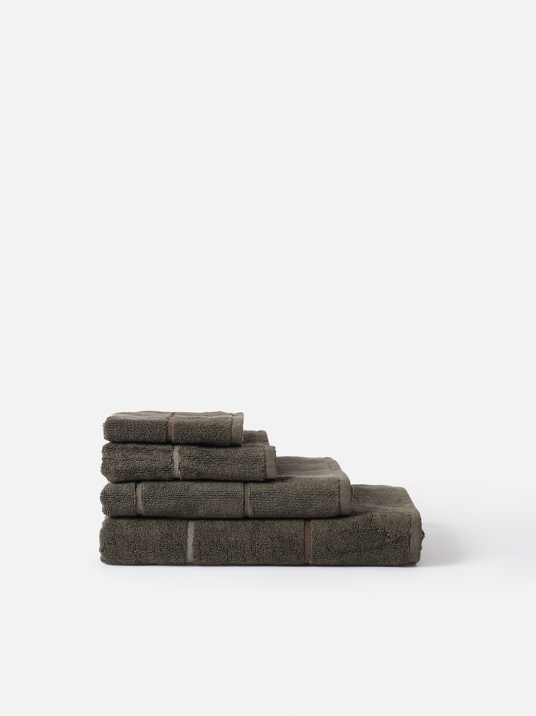 Pia Cotton Face Cloth Ivy/Multi / Face Cloth