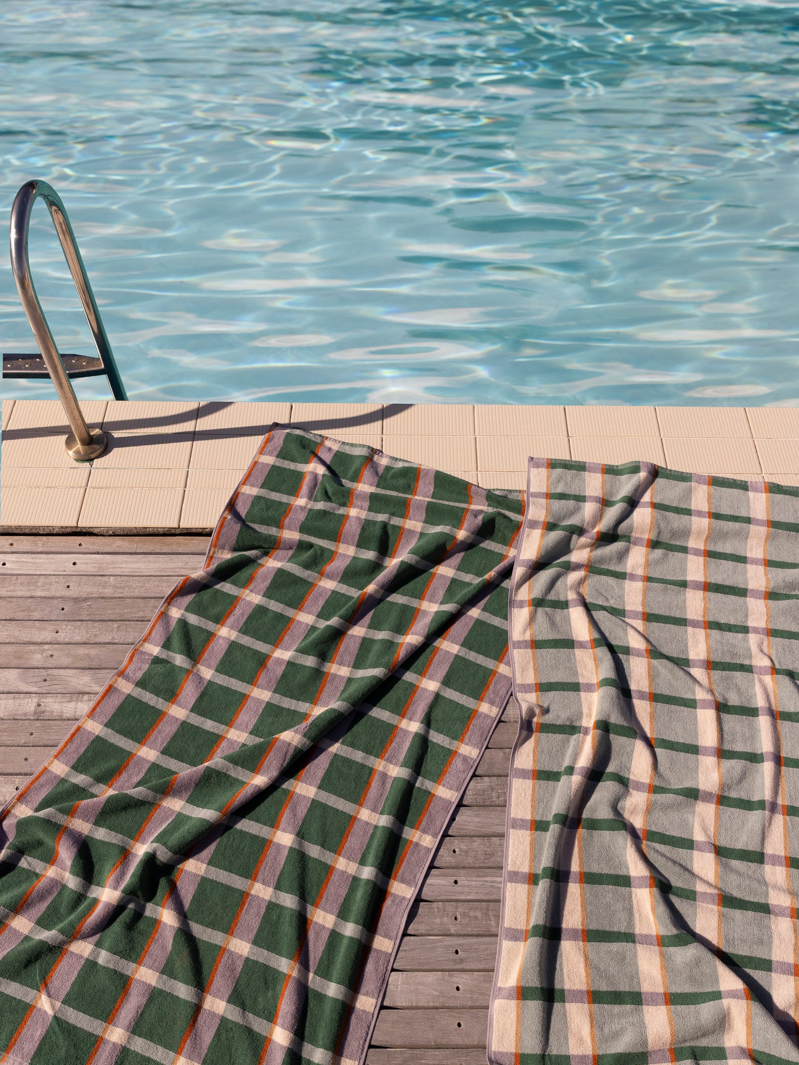 Cozumel Beach Towel Mint/Multi / 90x170cm