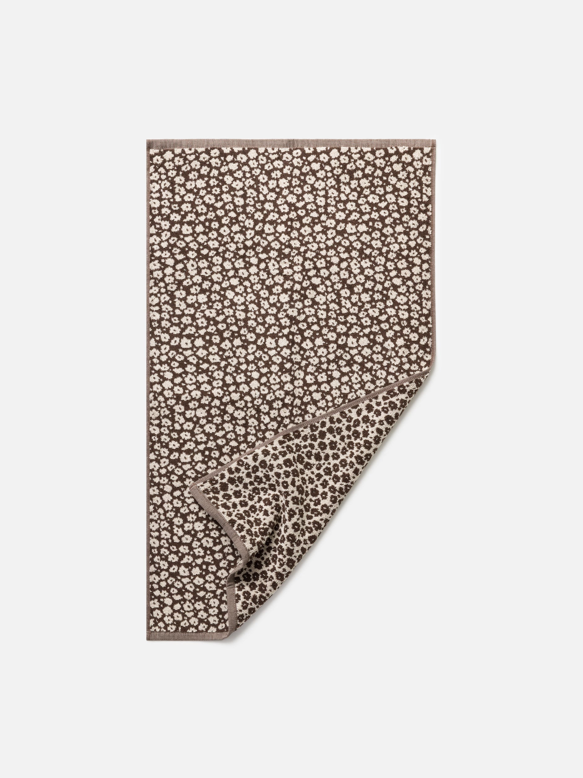 Forget Me Not Cotton Bath Towel Range Rye/Oat / Bath Mat