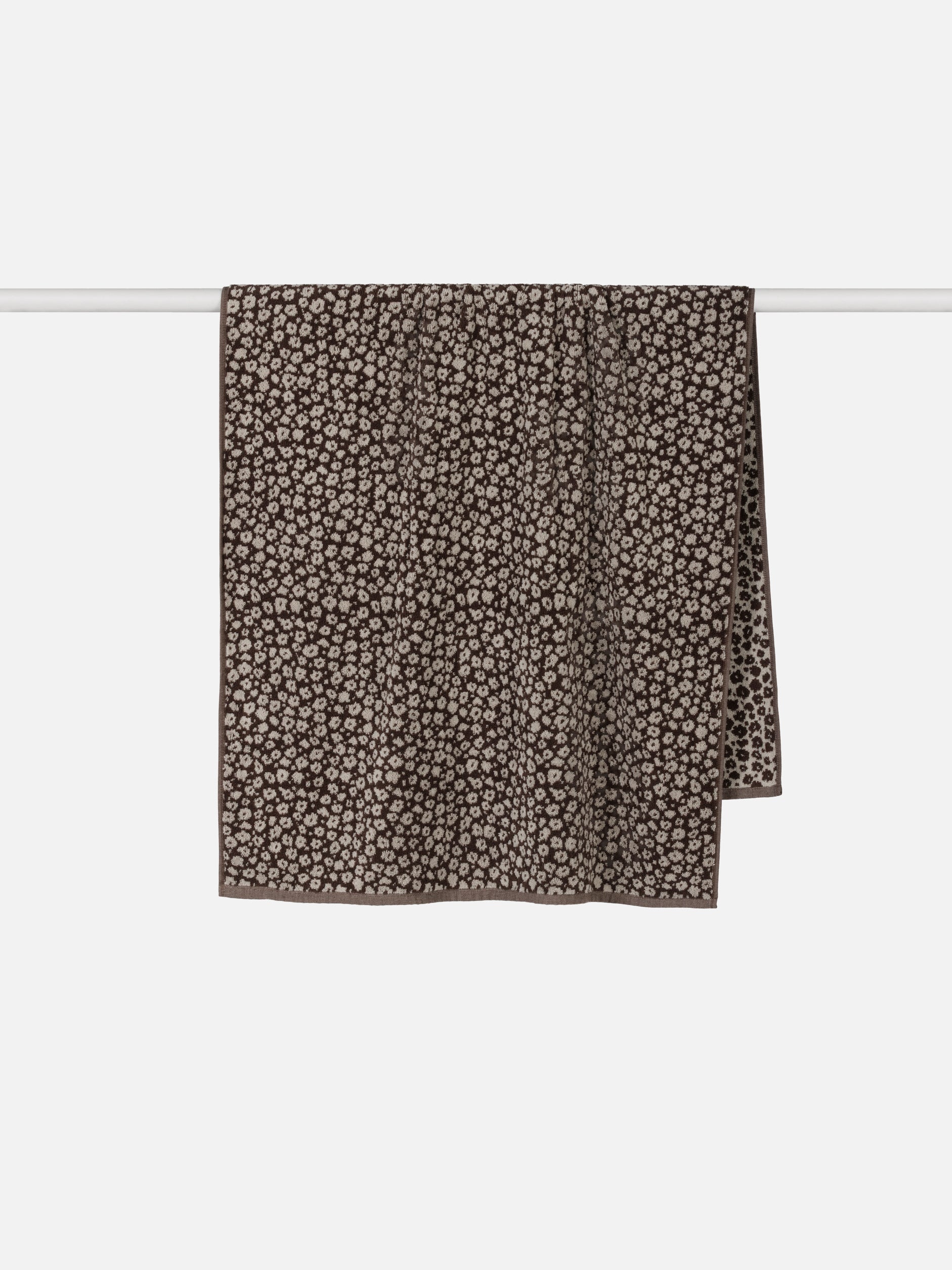Forget Me Not Cotton Bath Towel Range Rye/Oat / Bath Towel