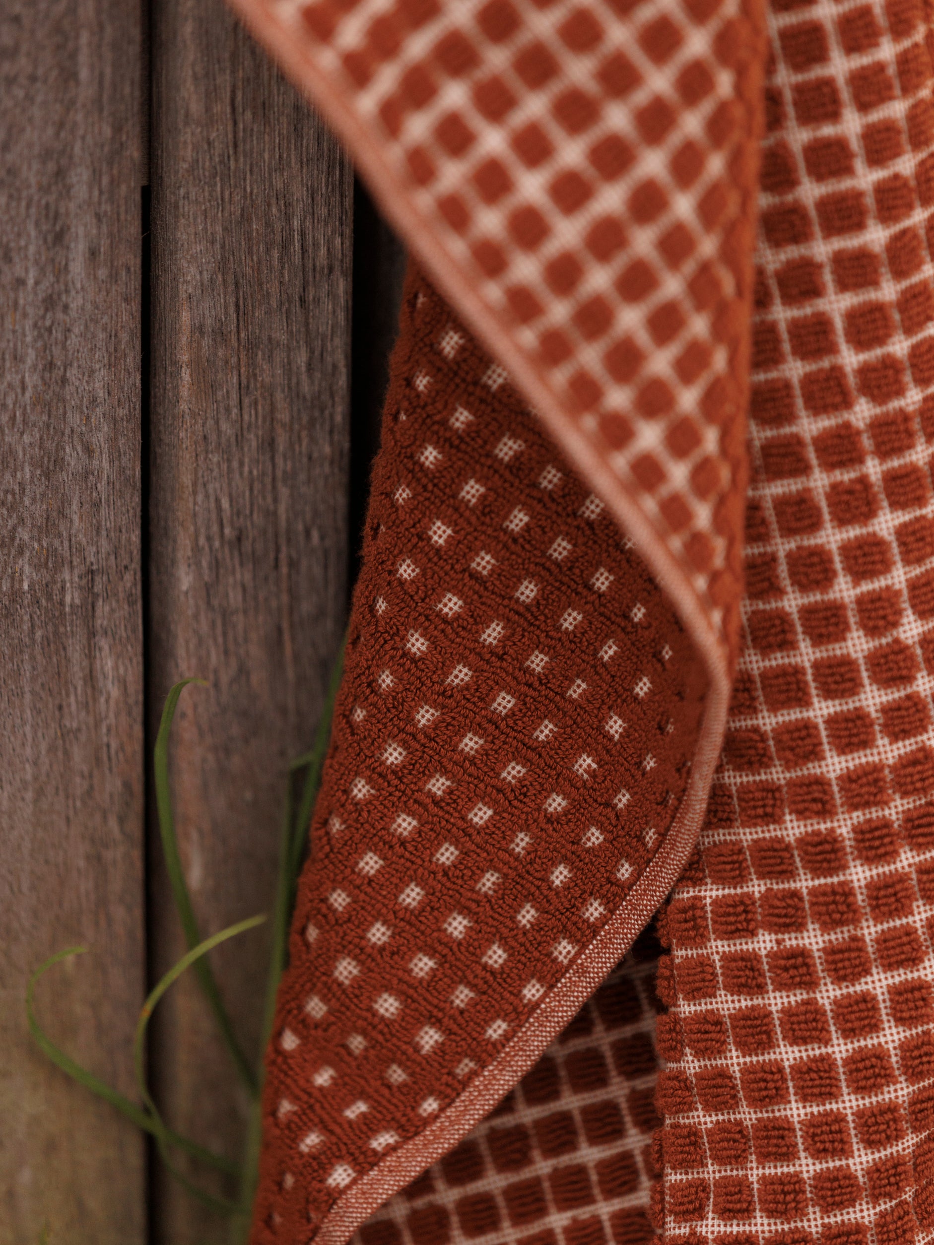 Nero Cotton Towel Range Paprika/Cream / Bath Mat
