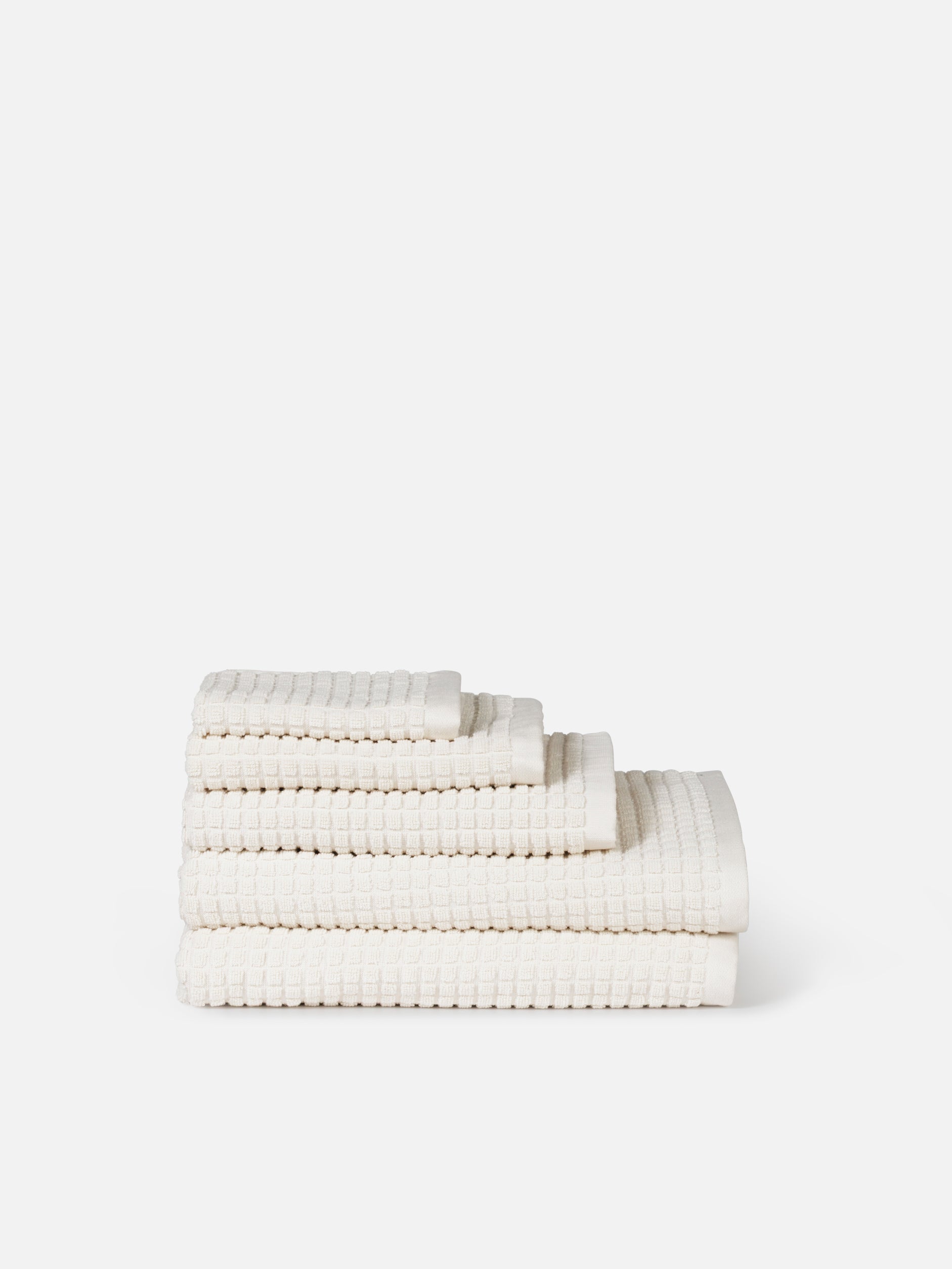 Nero Cotton Towel Range Cream / Hand Towel