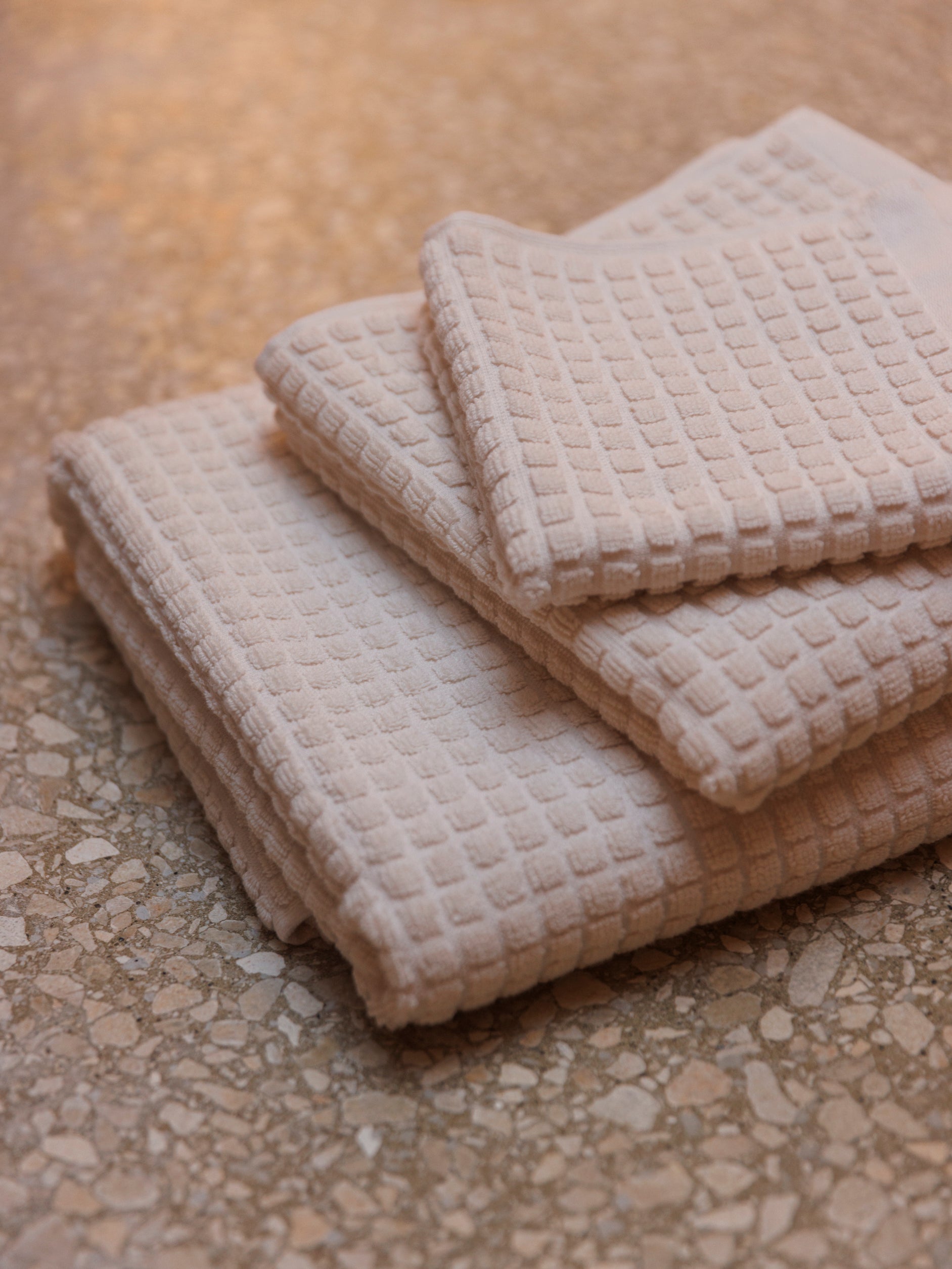 Nero Cotton Towel Range Cream / Hand Towel