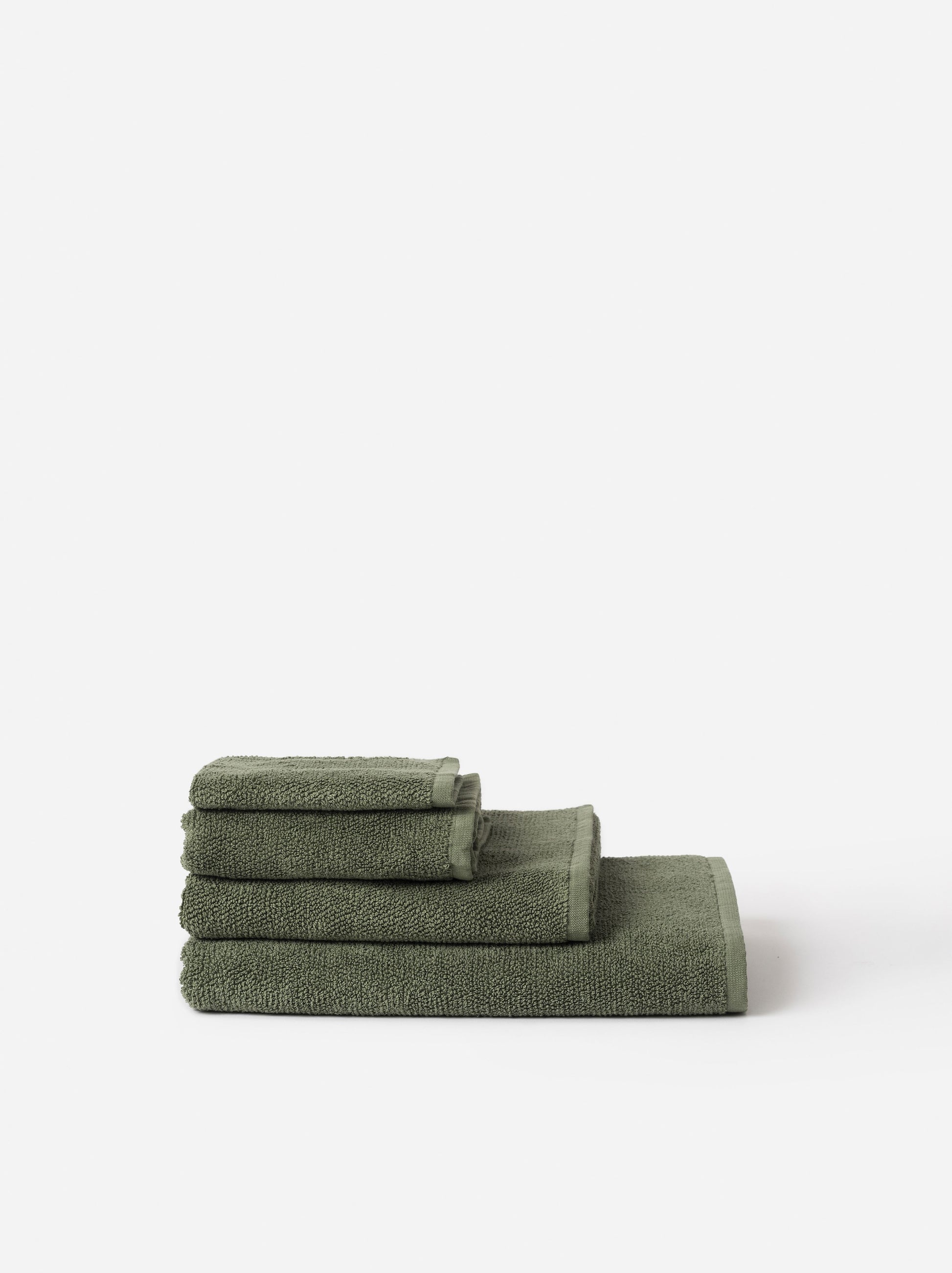 Classic Cotton Bath Towel Olive / Bath Towel
