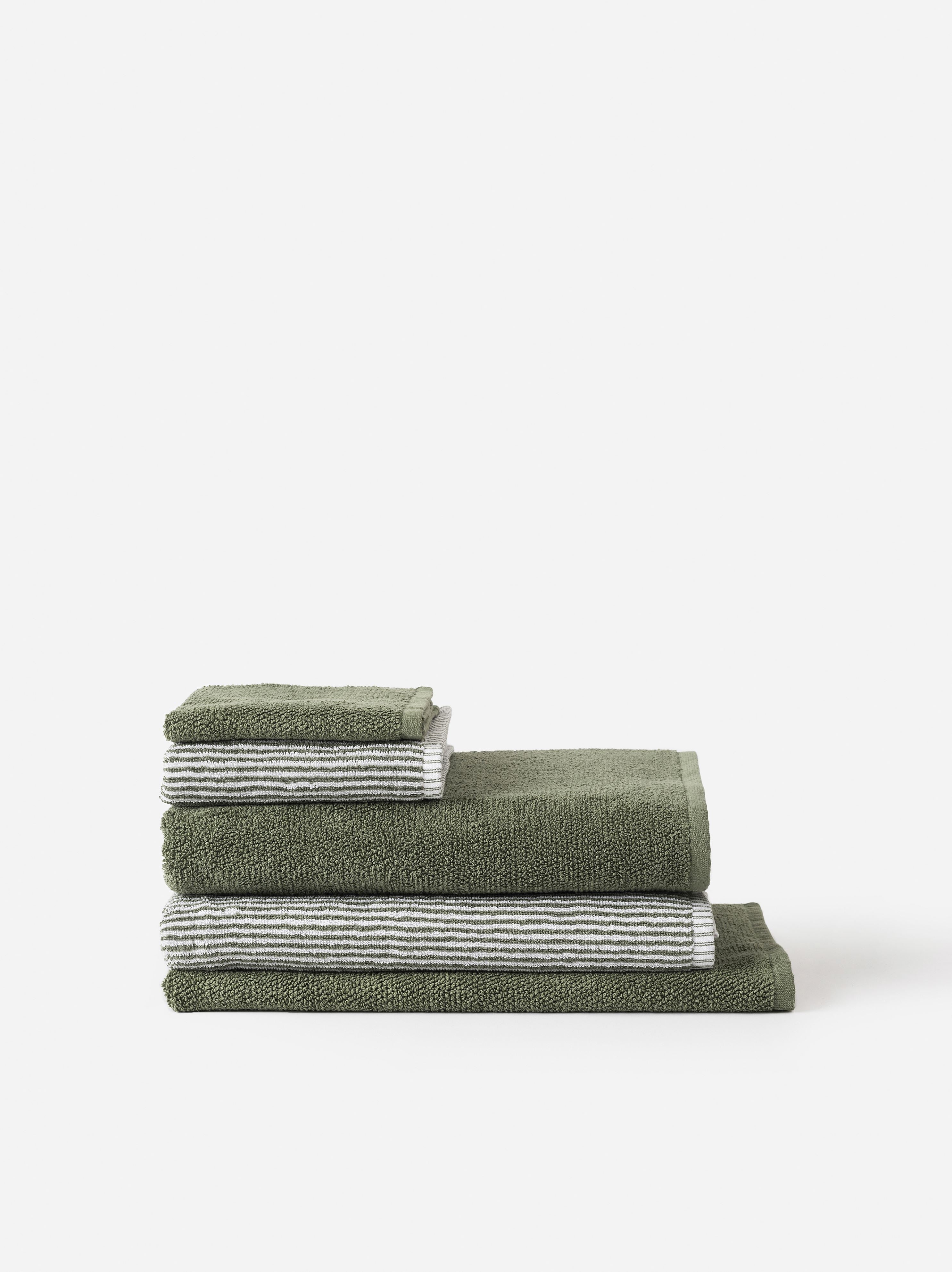 Classic Cotton Hand Towel Olive / Hand Towel