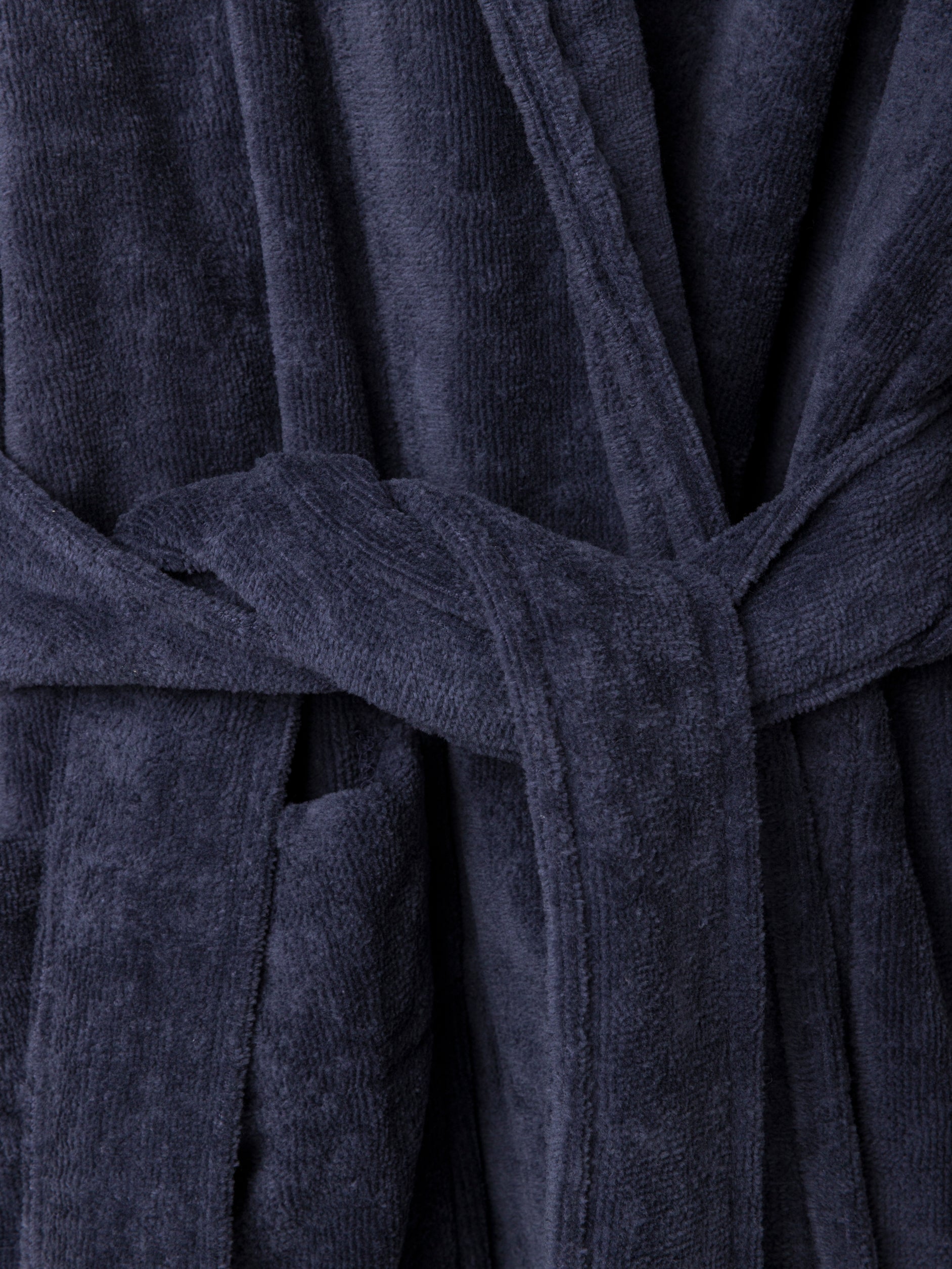 Velour Cotton Robe Night / Medium
