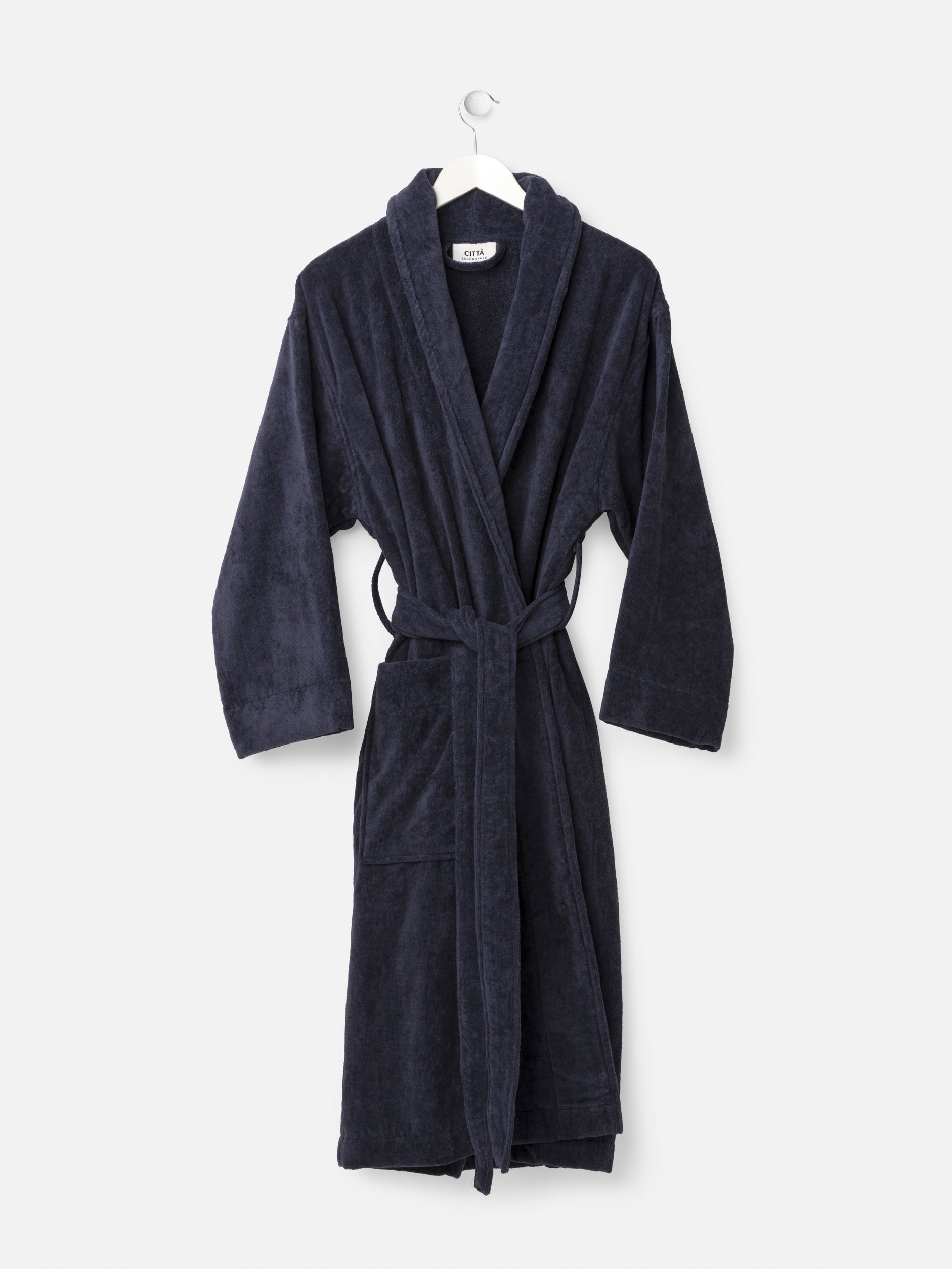 Velour Cotton Robe Night / Small