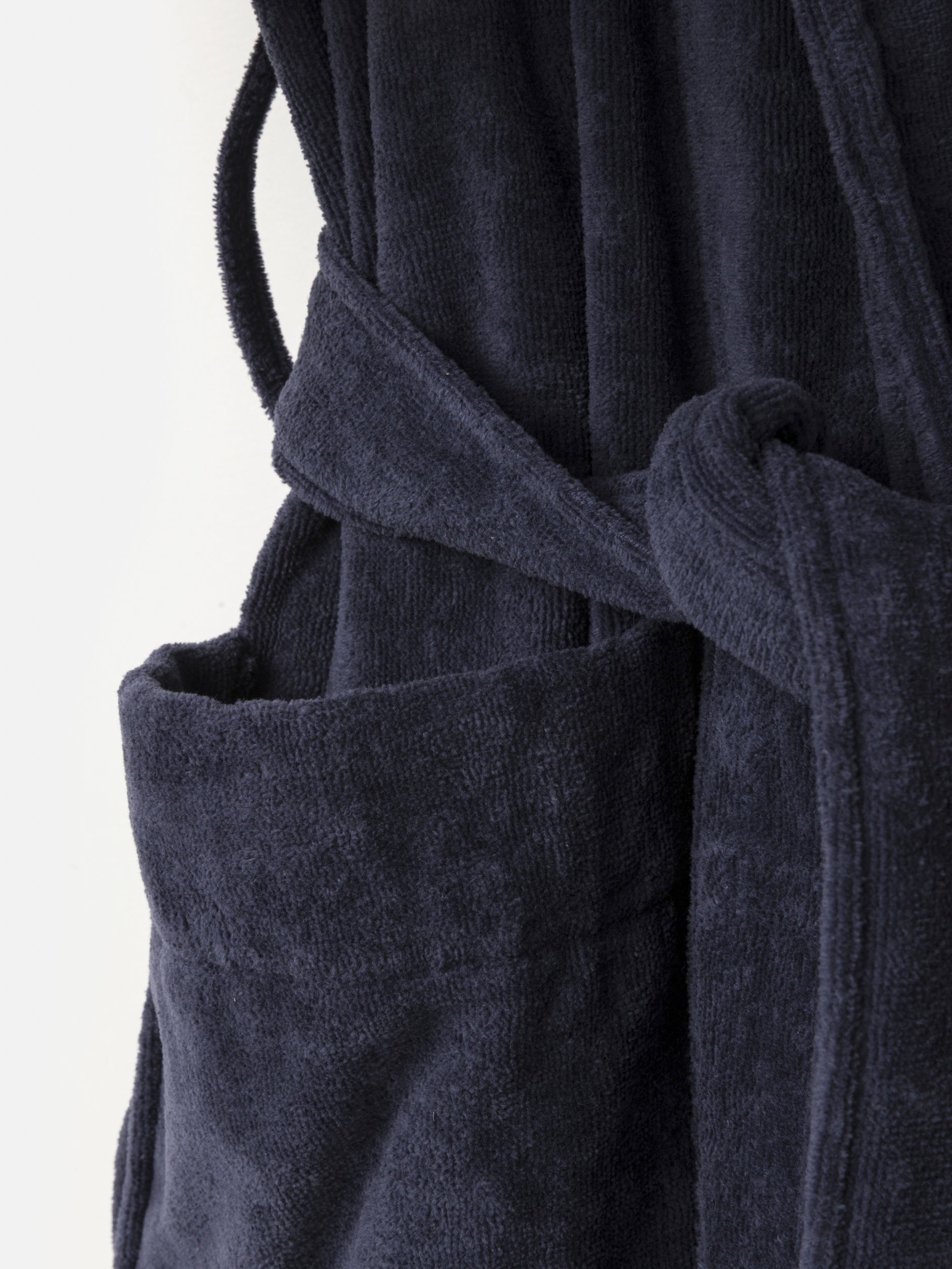 Velour Cotton Robe Night / Small