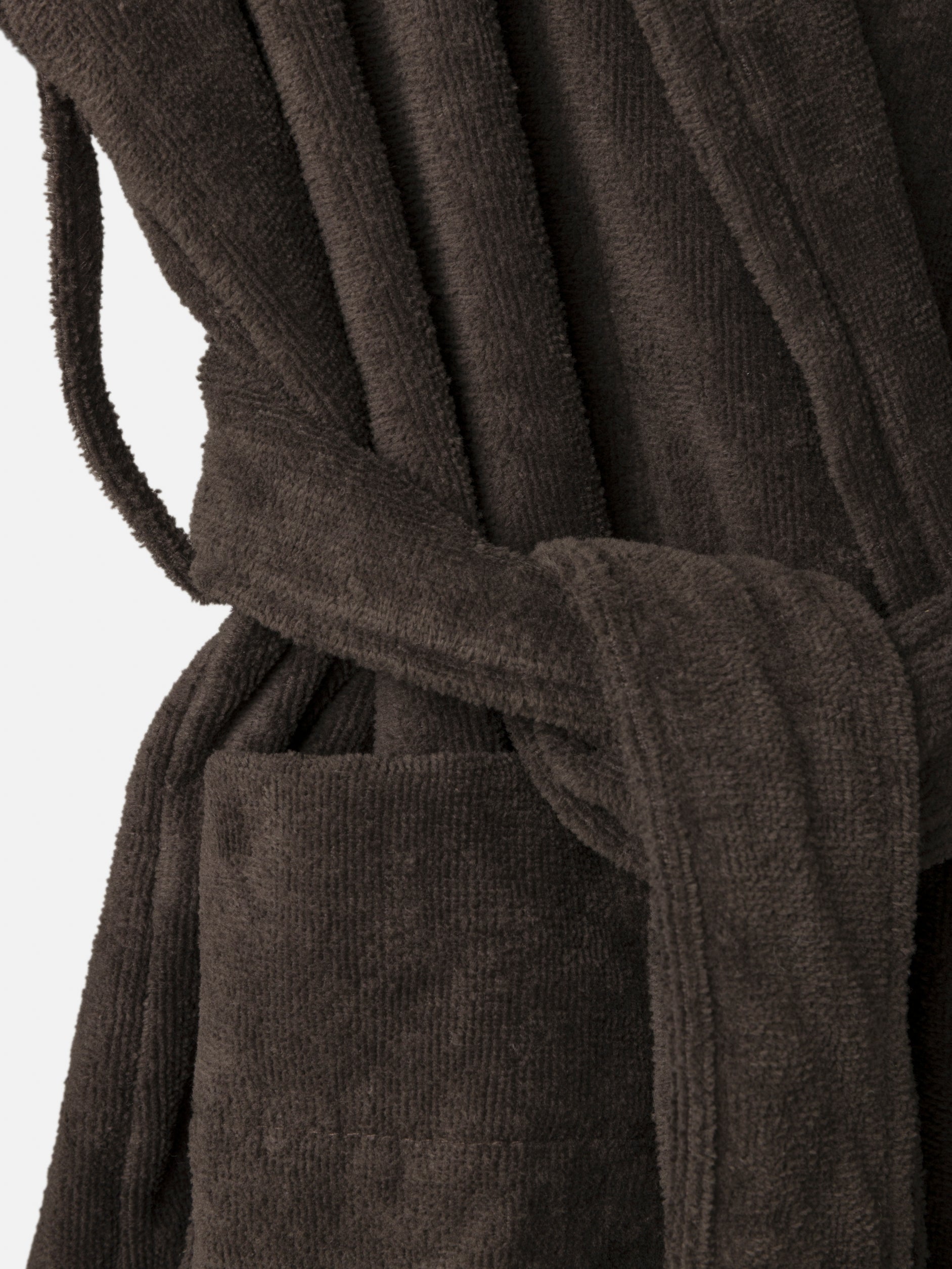 Velour Cotton Robe Cocoa / Extra Large