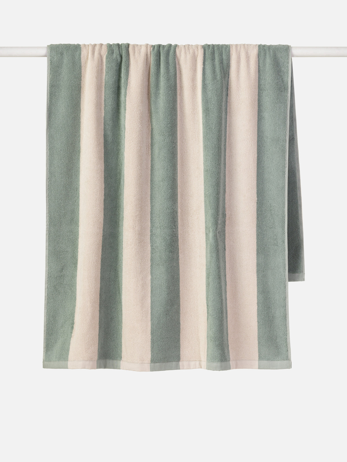 Striped Beach Towel Cloud/Bone / 90x170cm