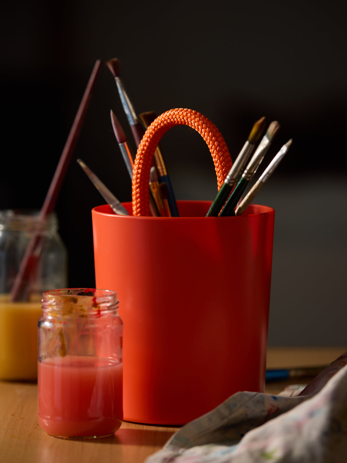 Tether Bucket Kea Red / One Size