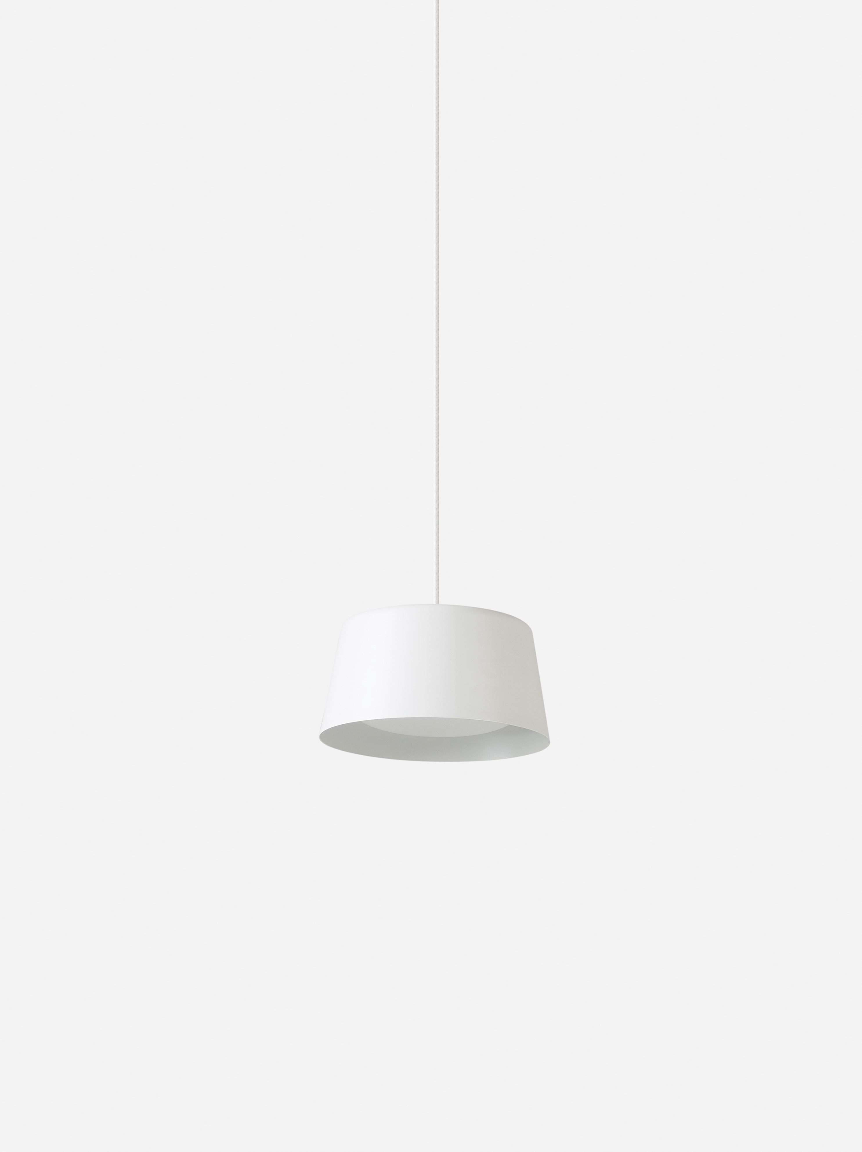 Ellipse Pendant Tall White / Small