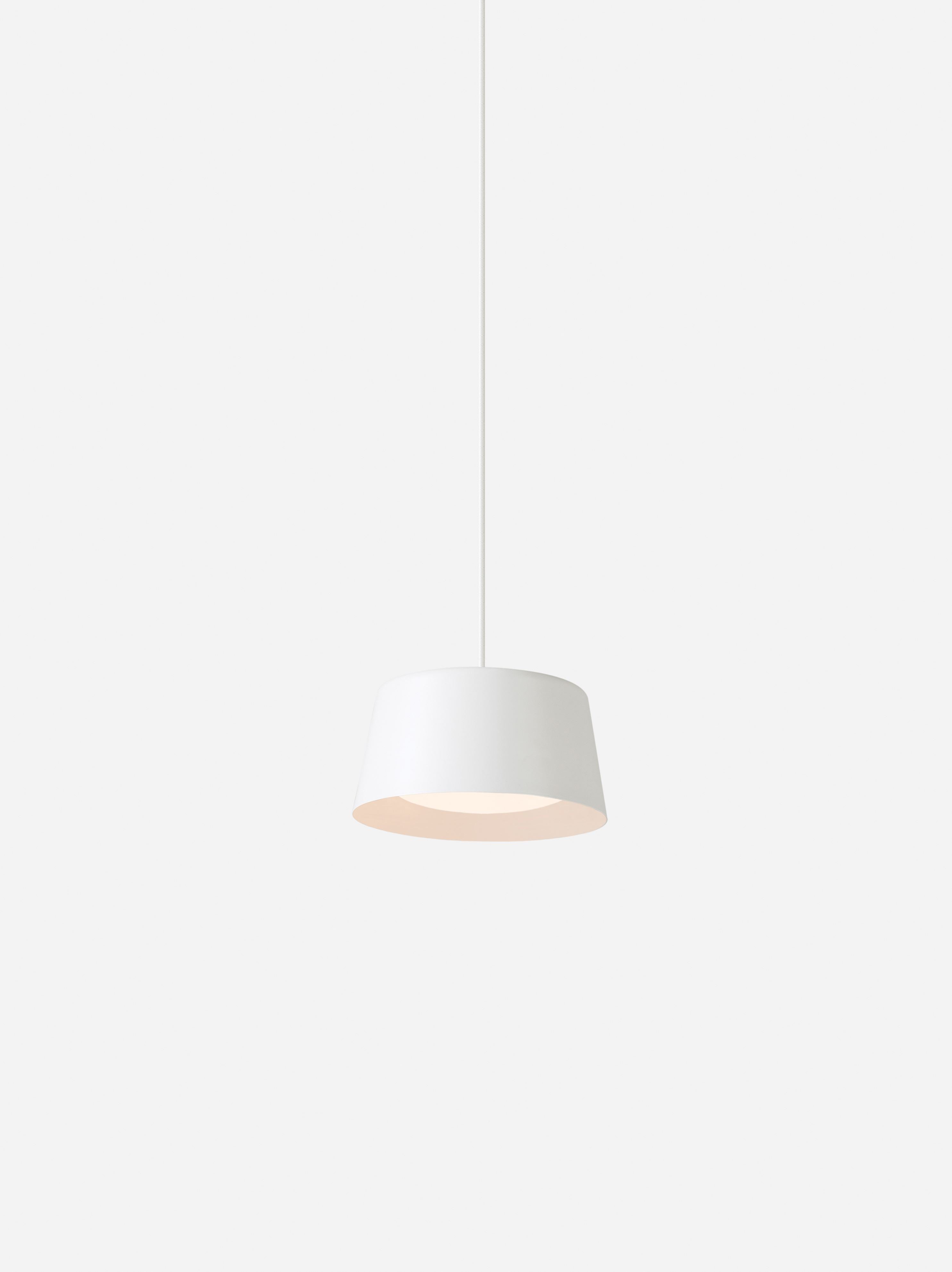 Ellipse Pendant Tall White / Small